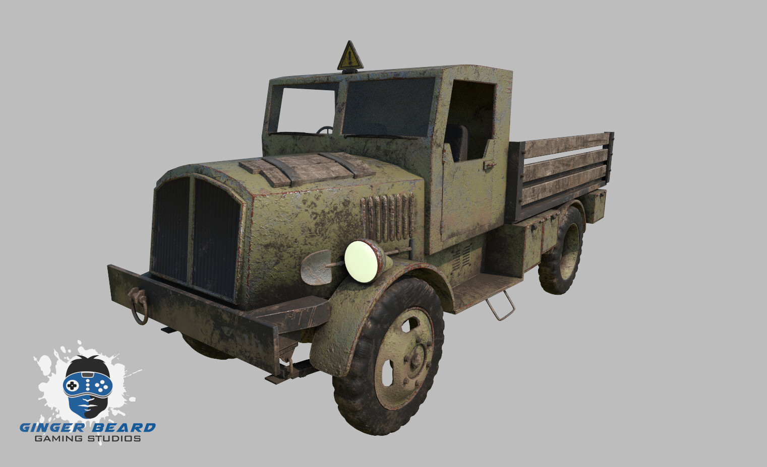 Image of Game Ready WW2 Themed Utility Truck