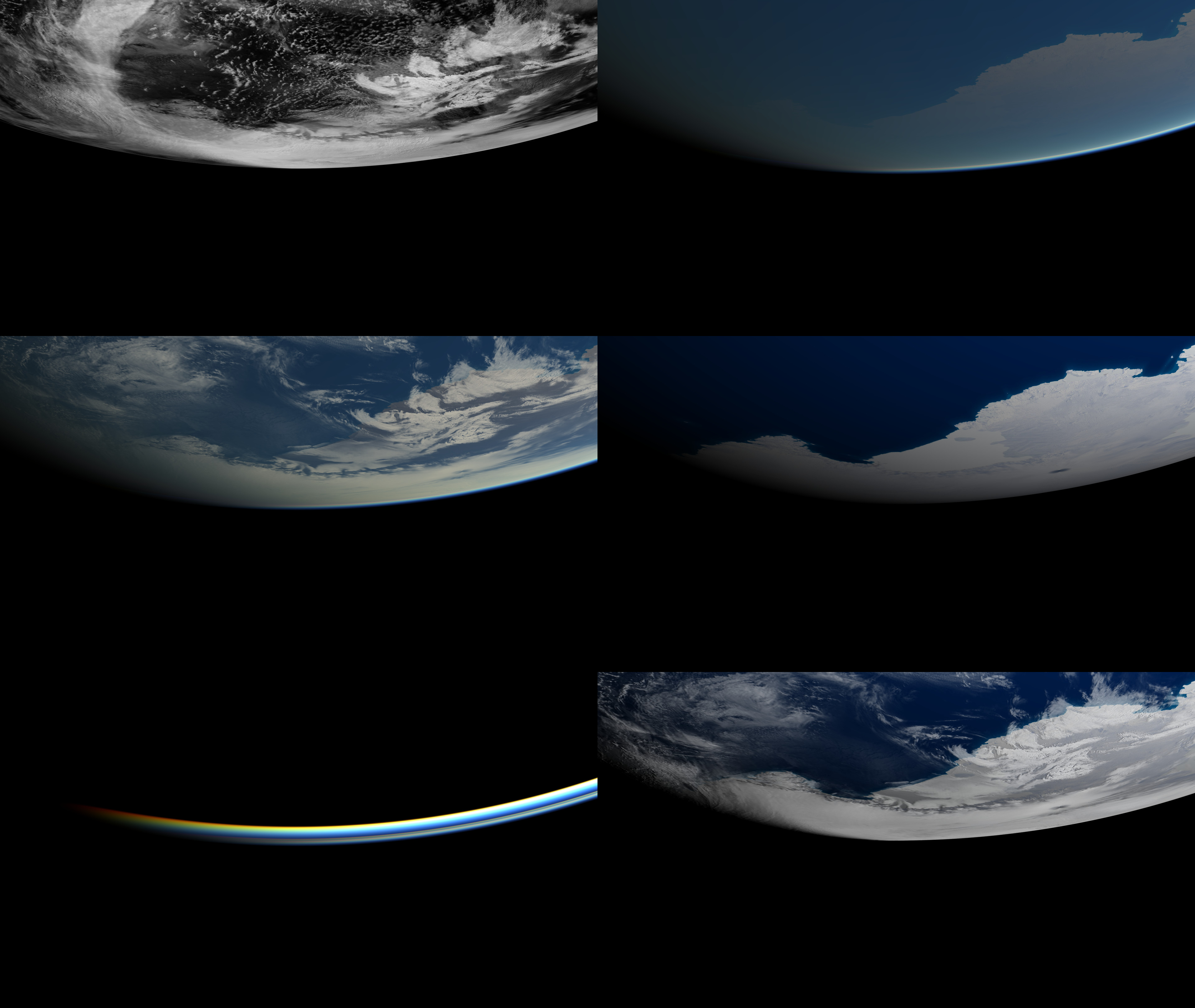 earth atmos comp &amp; aovs