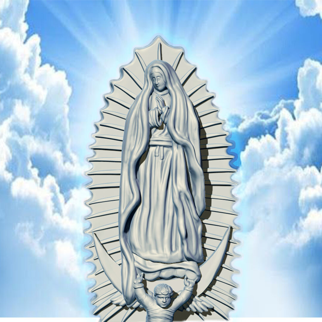 ArtStation - Virgen de Guadalupe