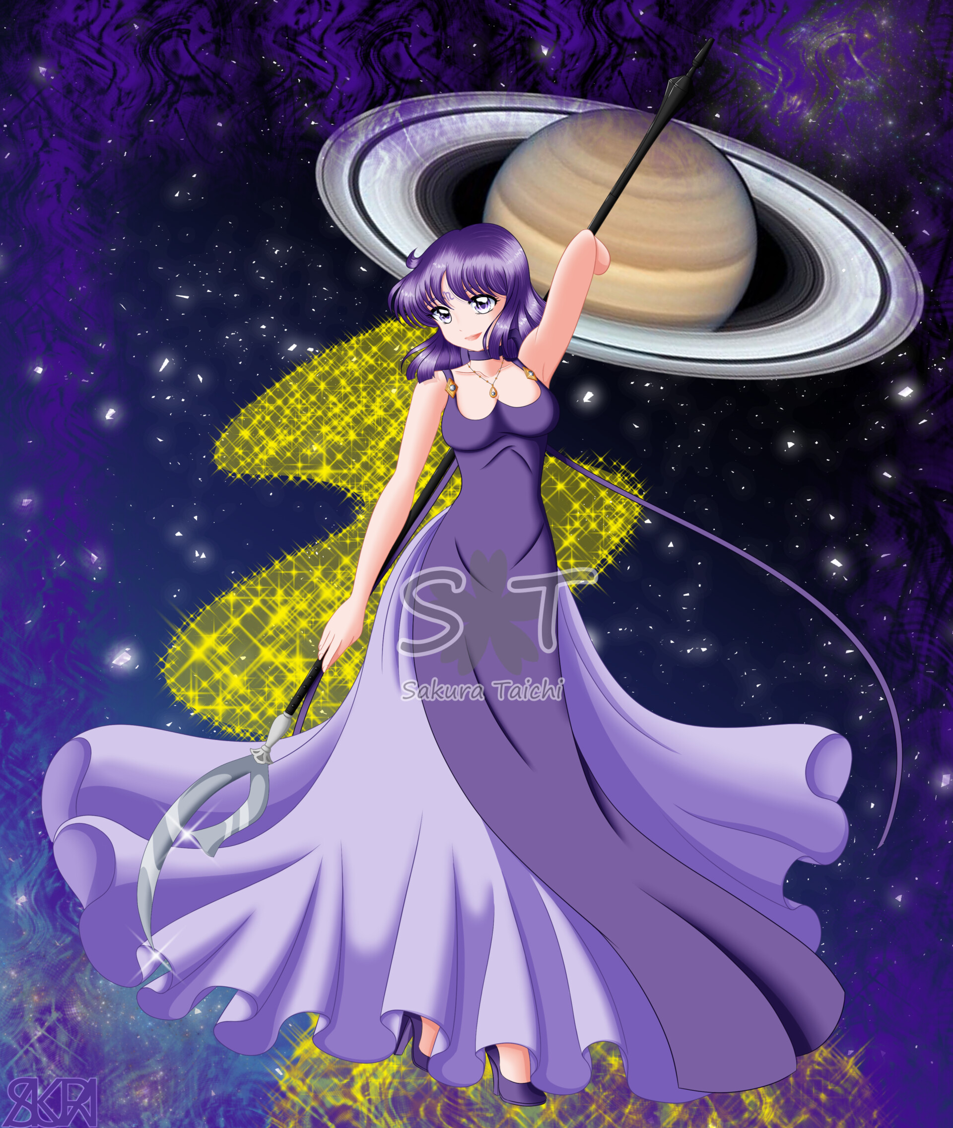 Artstation Princess Pluto Princess Saturn Artstation Princess Pluto Princess Saturn