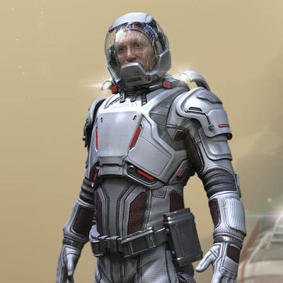 Antman and the Wasp: Early Hank Pym EV suit