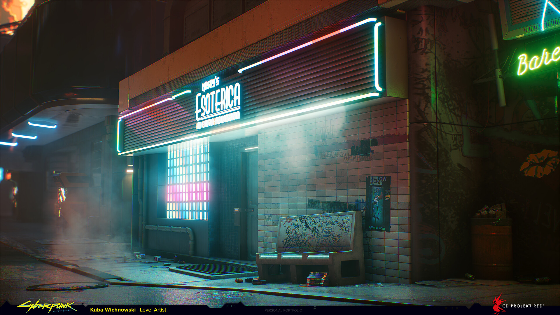 Kuba Wichnowski Misty s shop Cyberpunk 2077