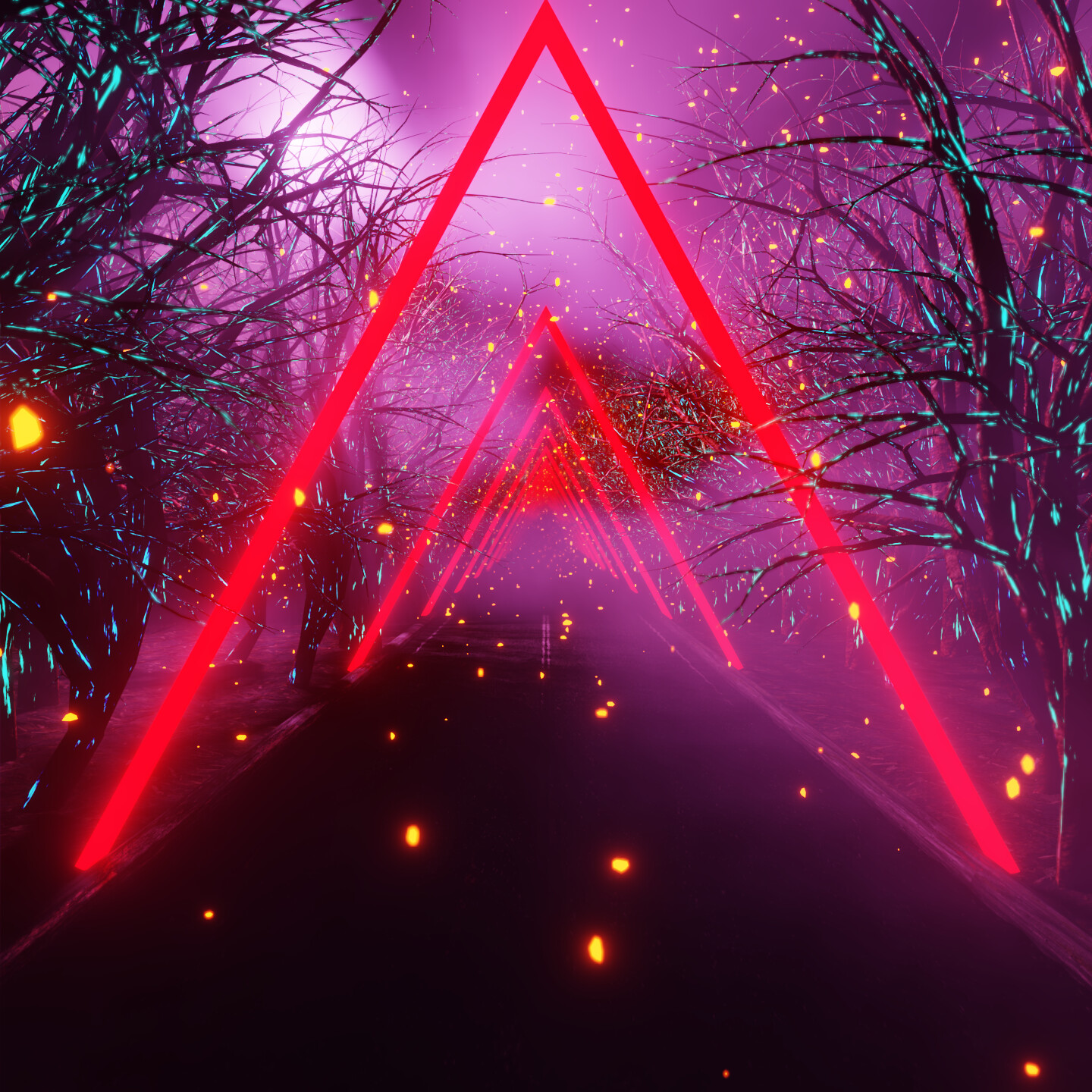 ArtStation - Neon Forest