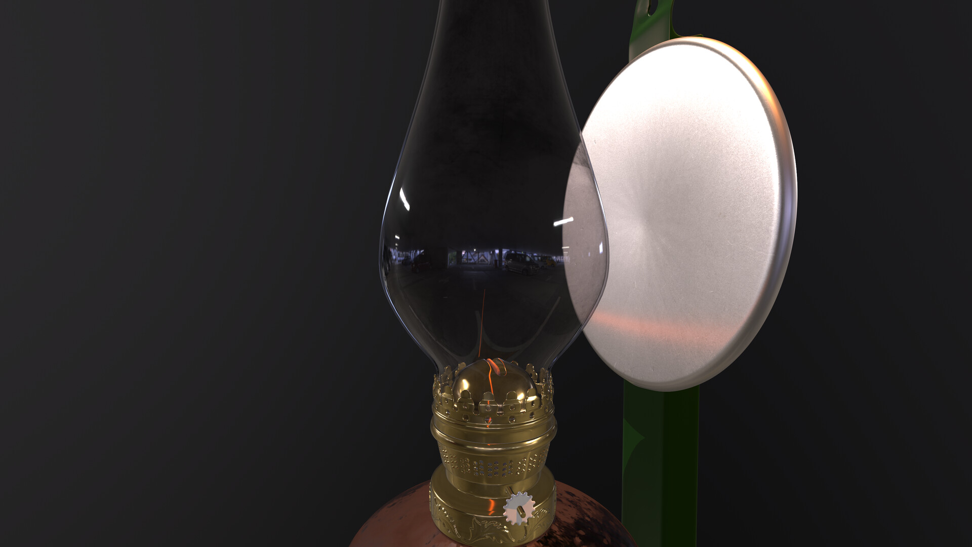 ArtStation Kerosene lamp ( part 2)