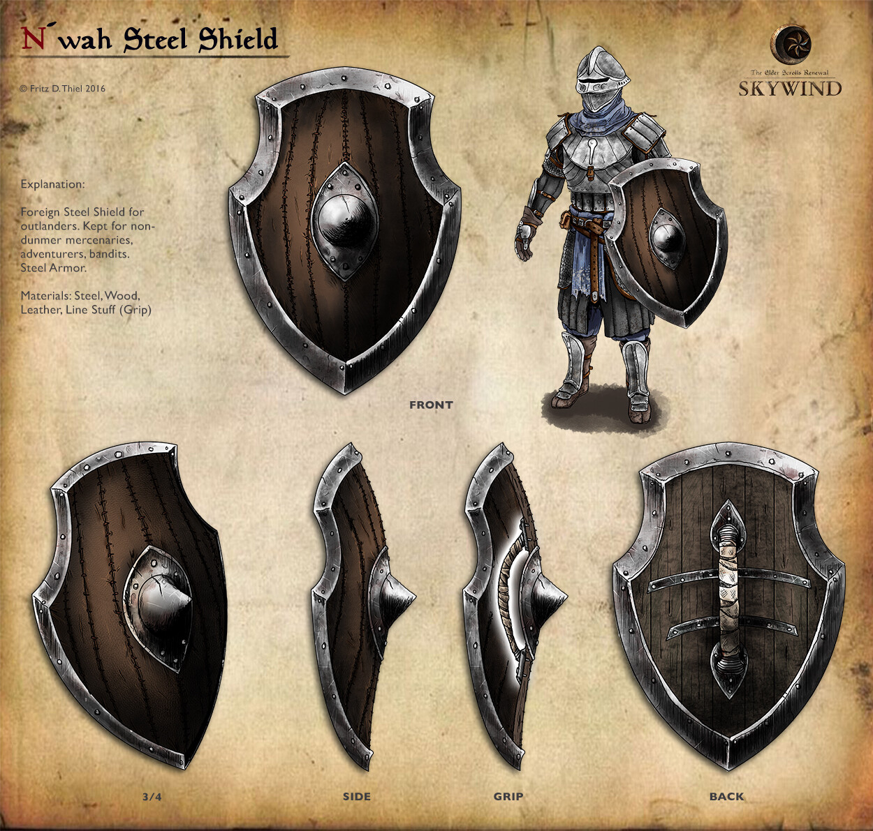 Shield - Outlander Steel