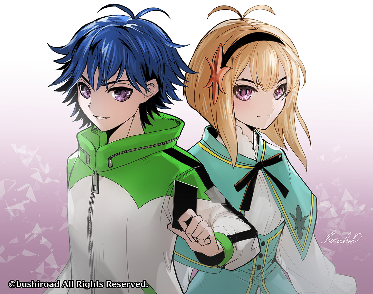 ArtStation Cardfight!! Vanguard Overdress Fan art