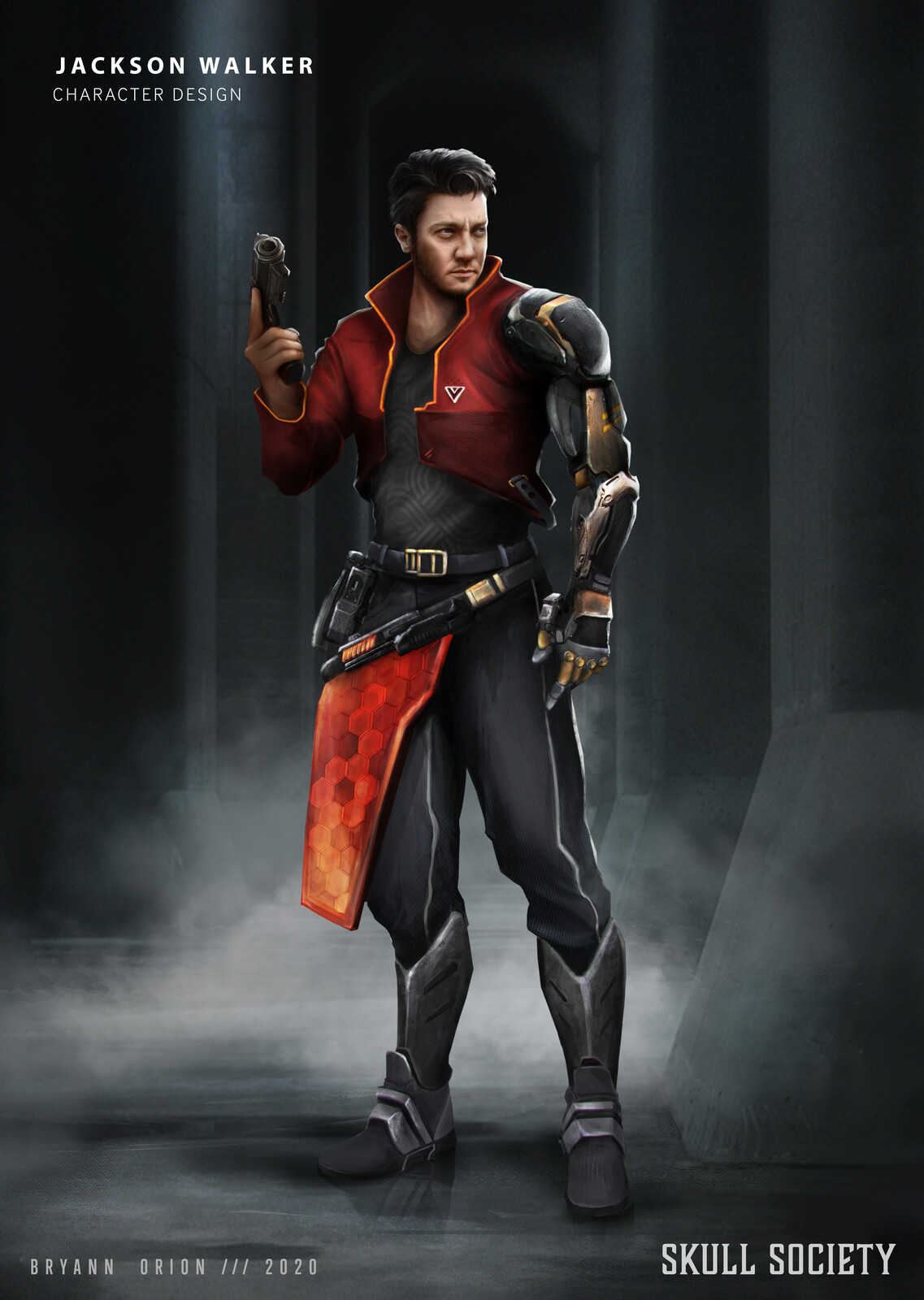 Jackson Walker - Character Design