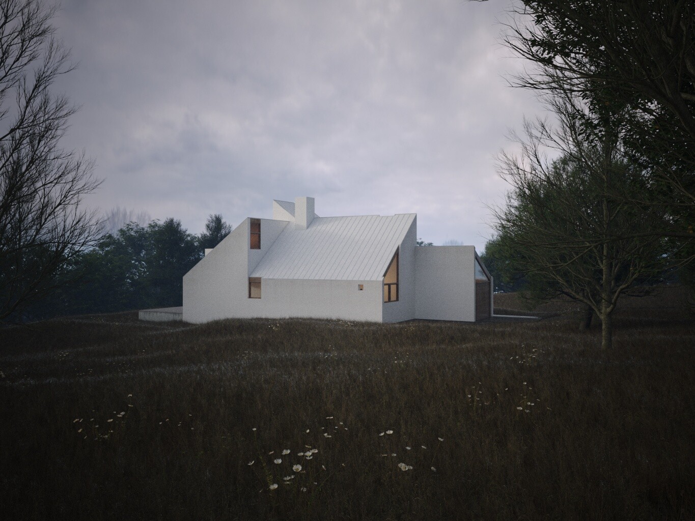 bhakta krpa Woolton House, 1954, James Stirling and James Gowan