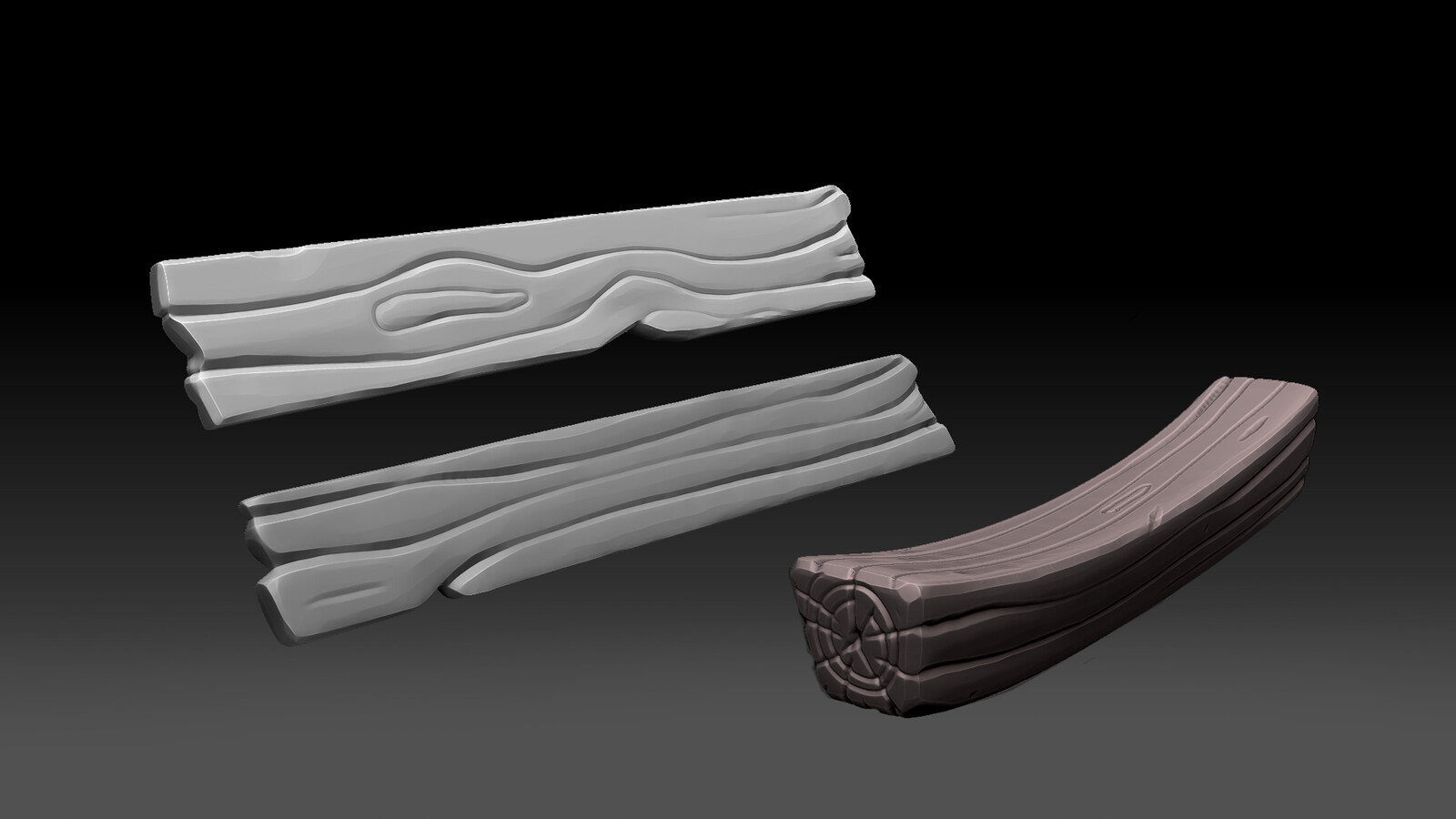 making of | wood samples