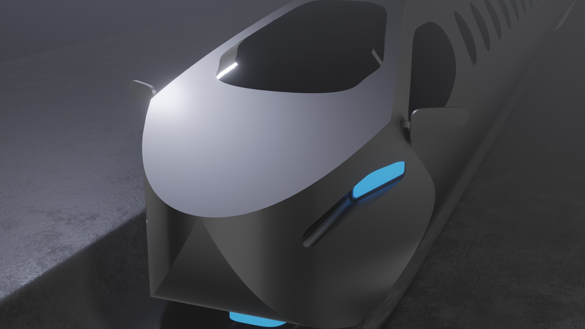 ArtStation - HighSpeed Train Concept