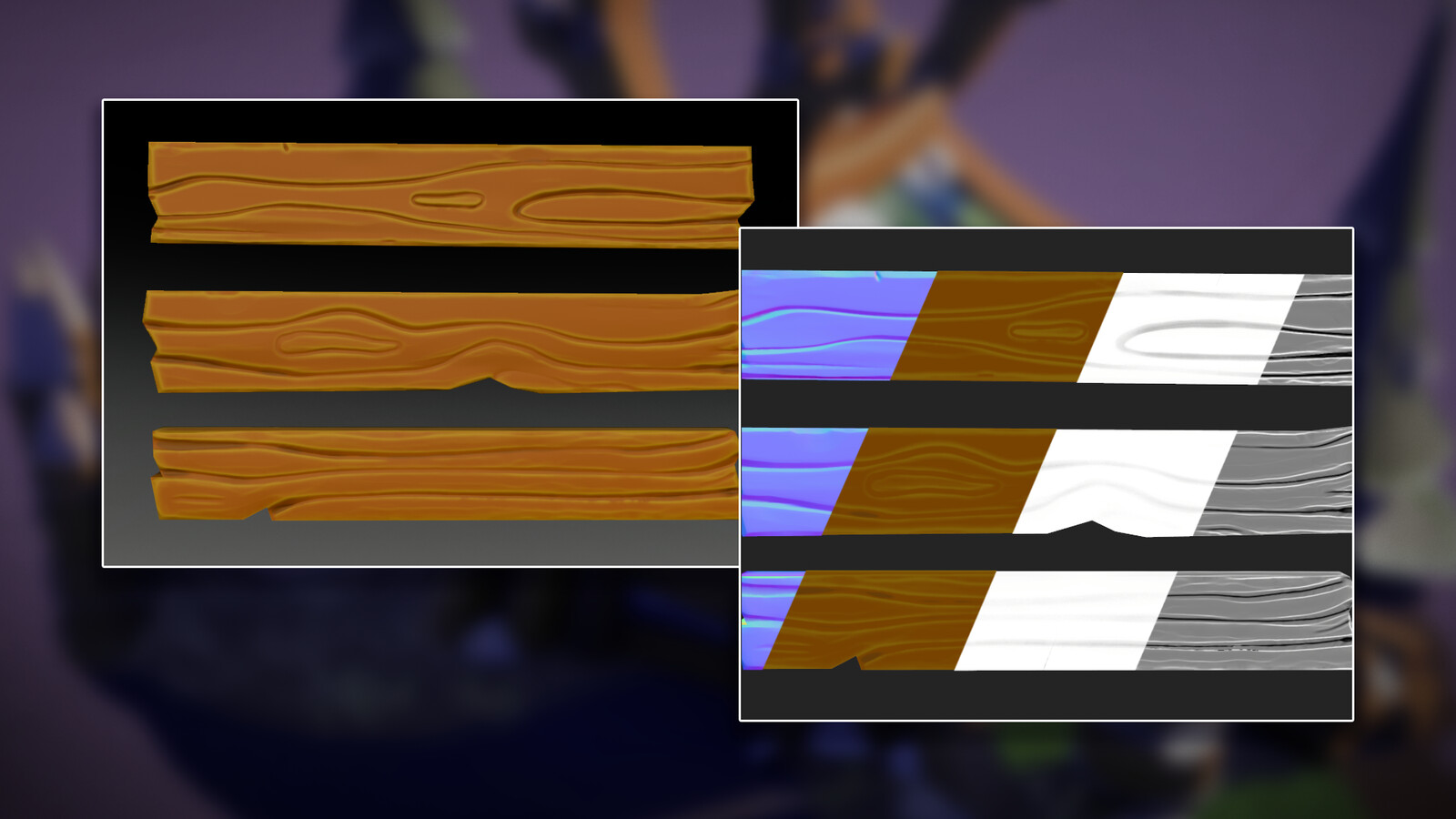 making of | texturing