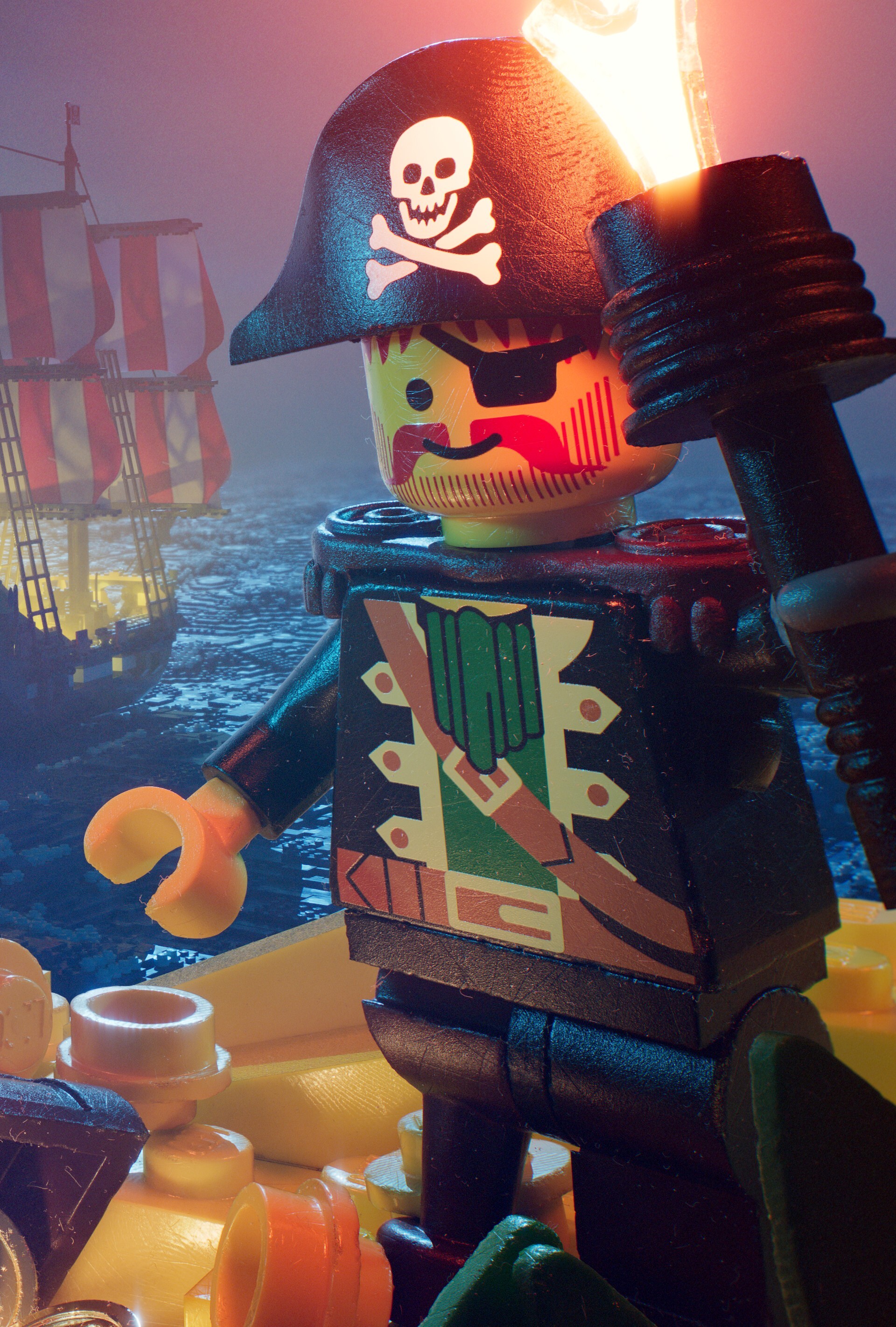 Lego sales pirates poster