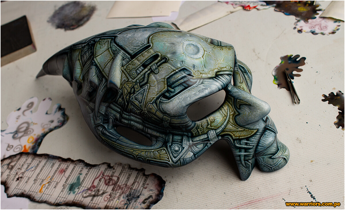 Larry Espino Hinojosa - Alien bob head - Oakley Head