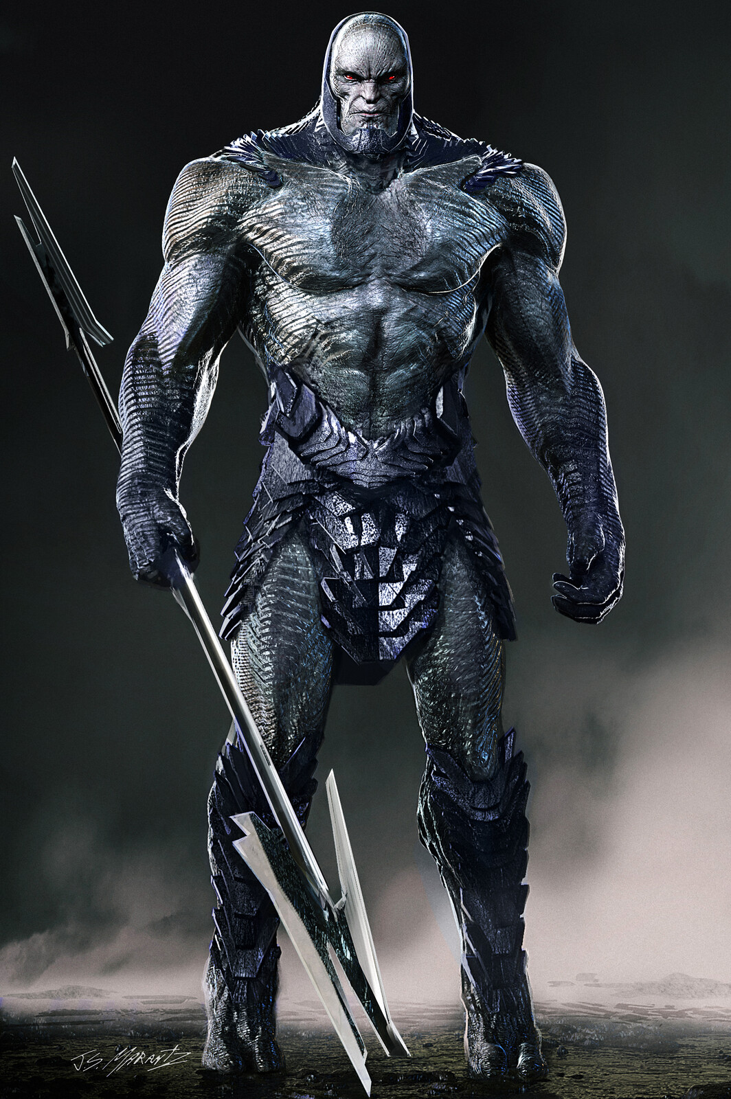 Darkseid / Uxas Concept Art for Zack Snyder's Justice League 