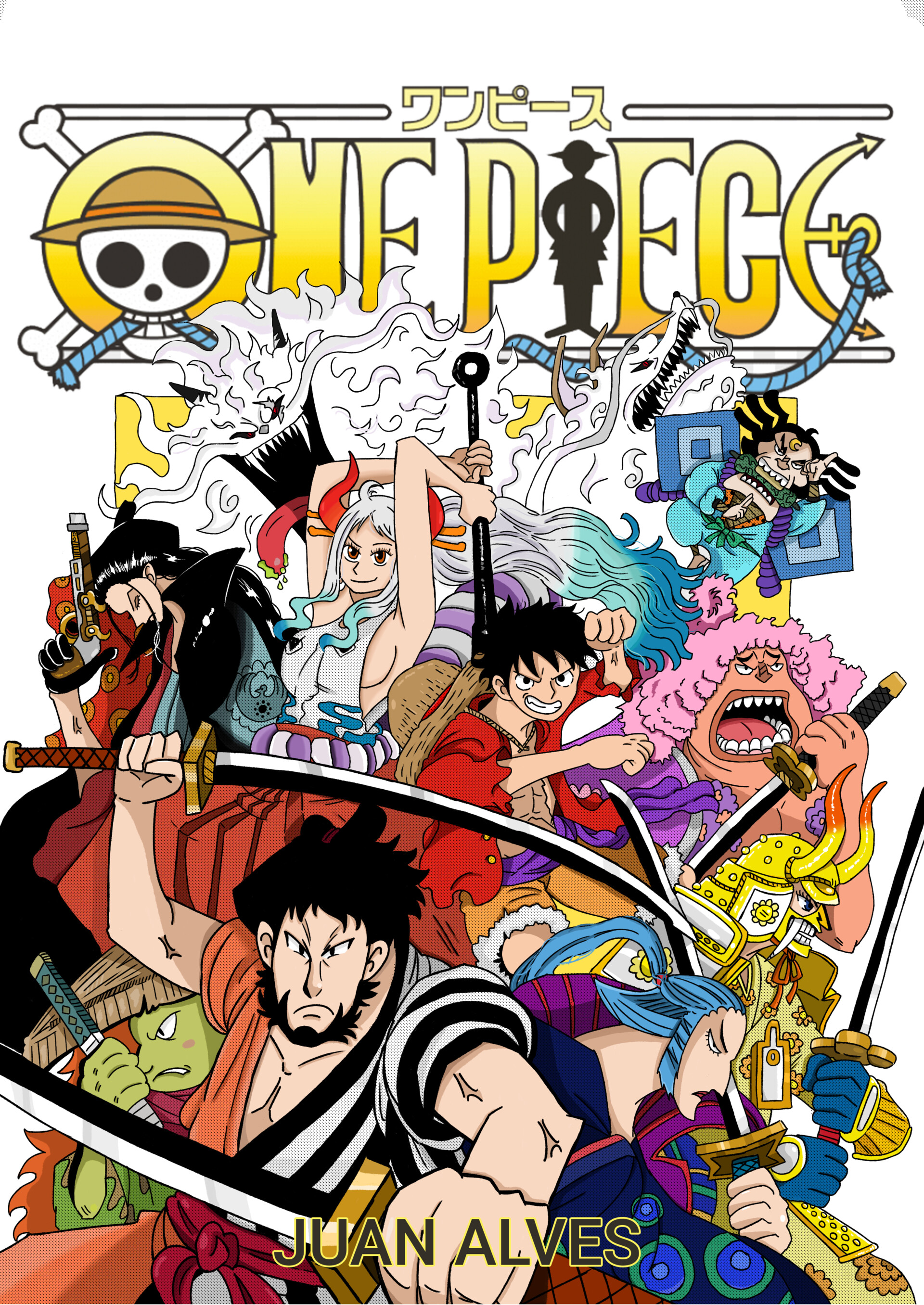Artstation My Cover One Piece Vol 98 Juan Alves