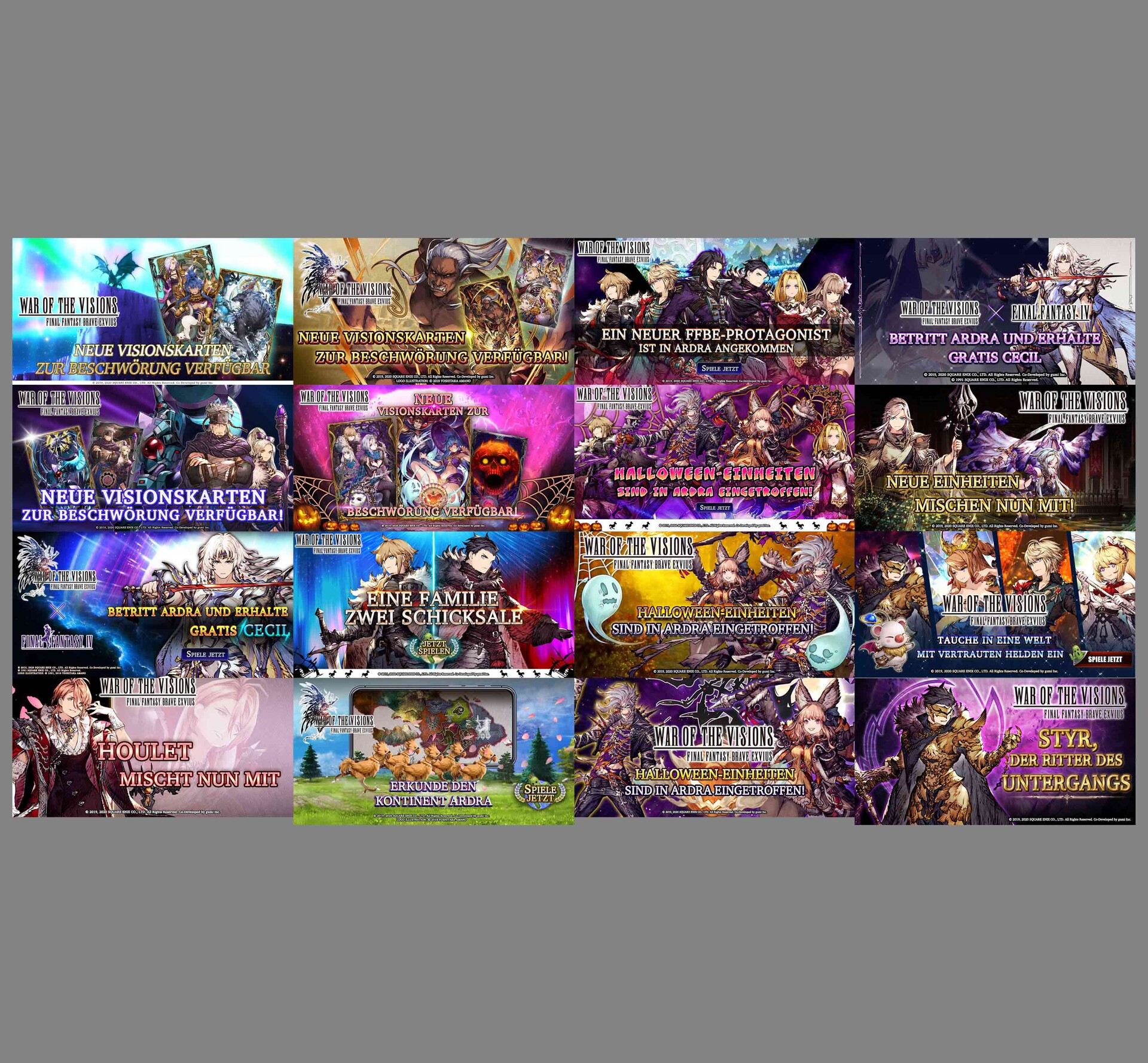 JuiceInks . WOTV & Alc Code Banners