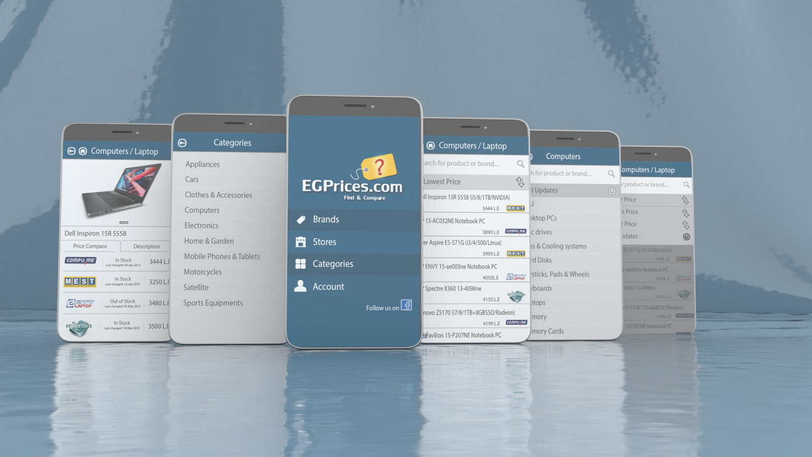 Concept Mobile app UI