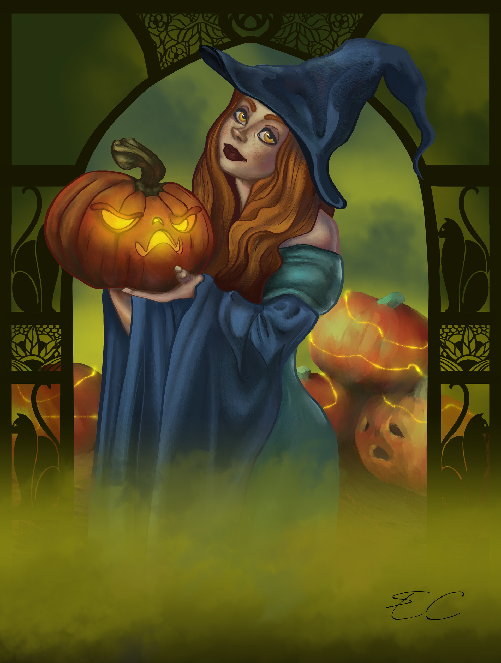 ArtStation - Witch - Halloween