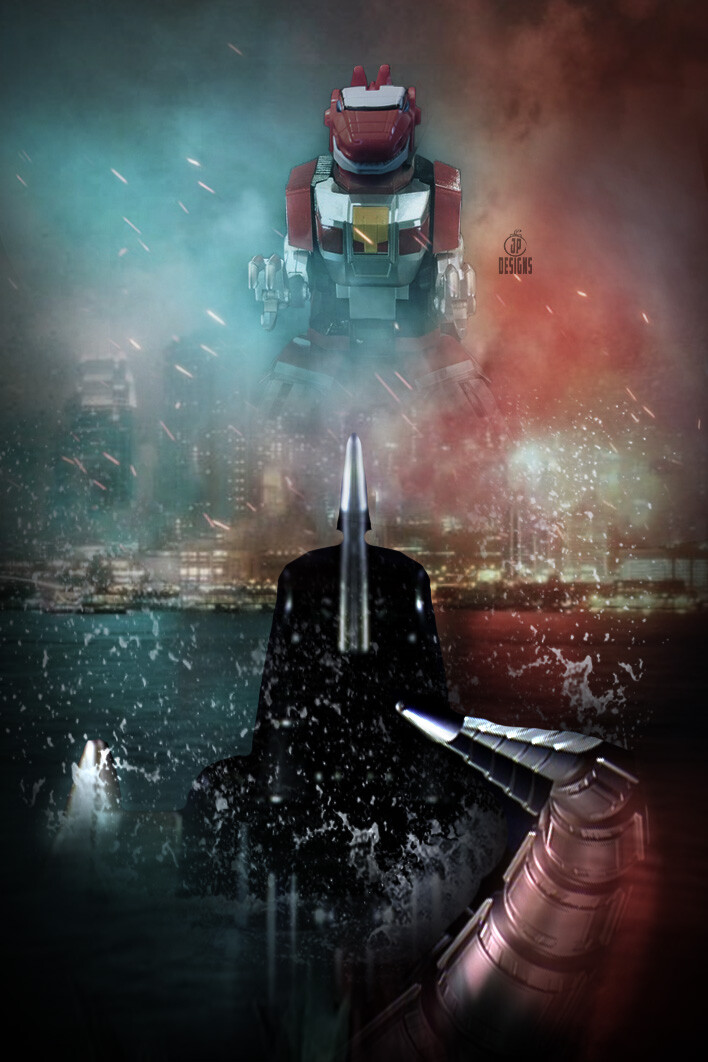 ArtStation - Dragonzord Vs T Rex Zord