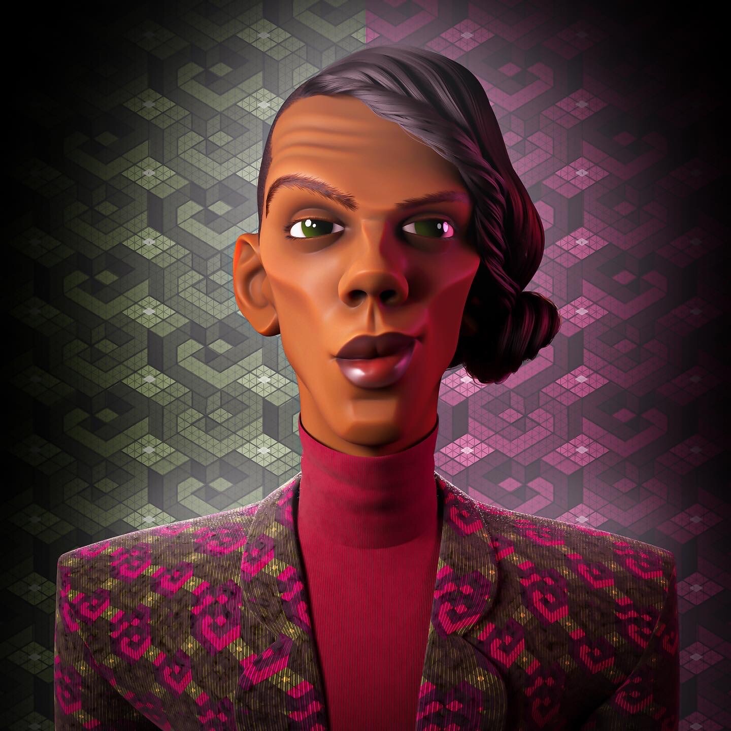 Artstation Stromae Tous Le Memes Greta Levickyte