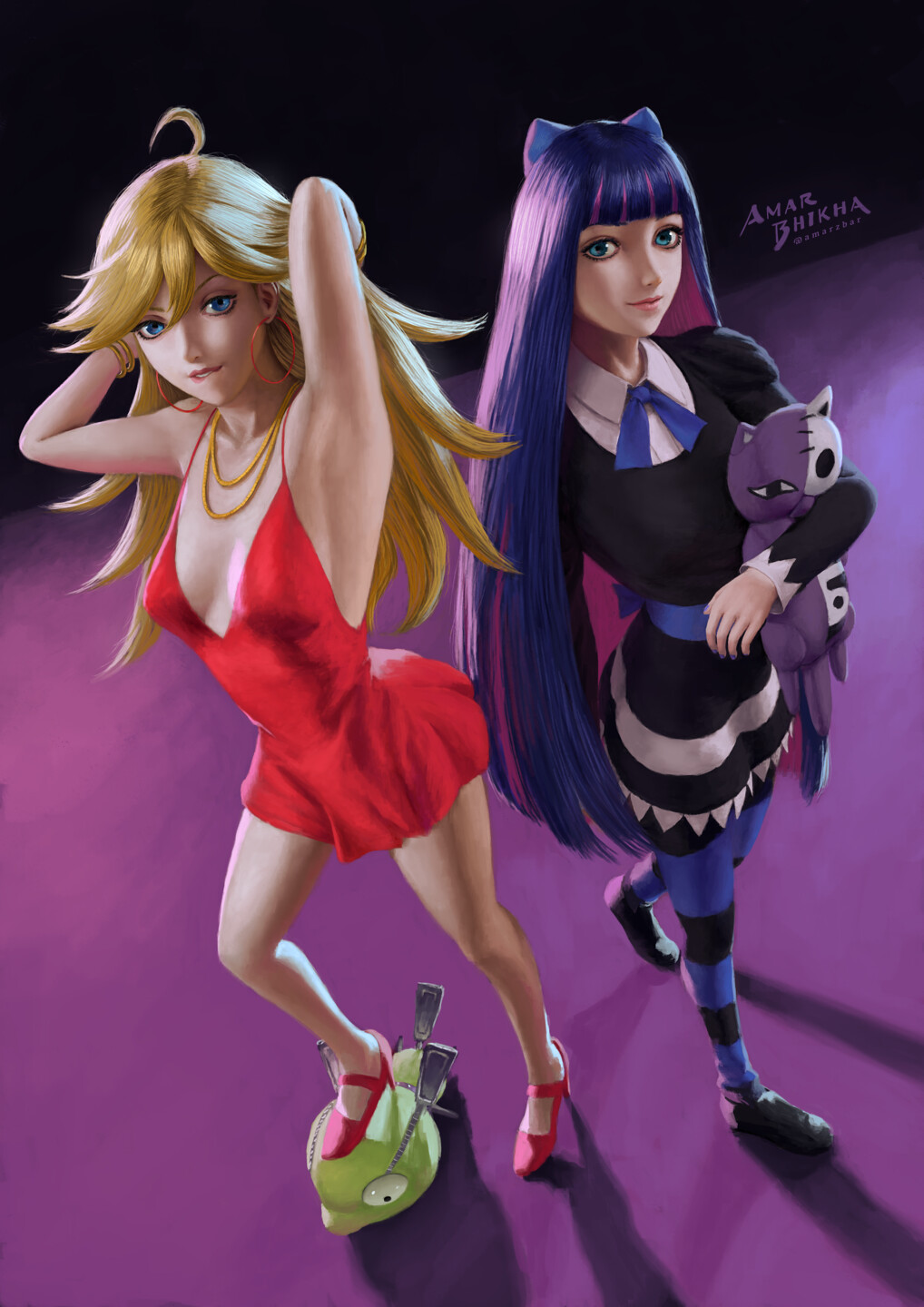 Panty you i and stocking want Stalking Geek