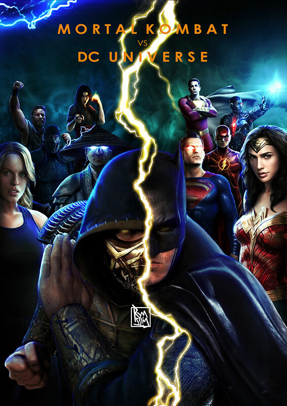 Artstation Mortal Kombat Vs Dc Universe Ryem Salim