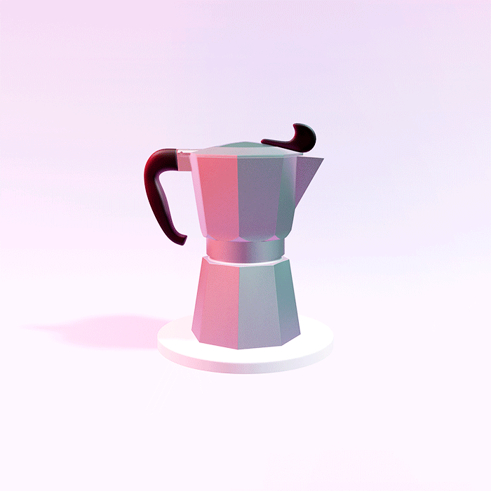 ArtStation - Pink Coffee Maker for P4 Approval