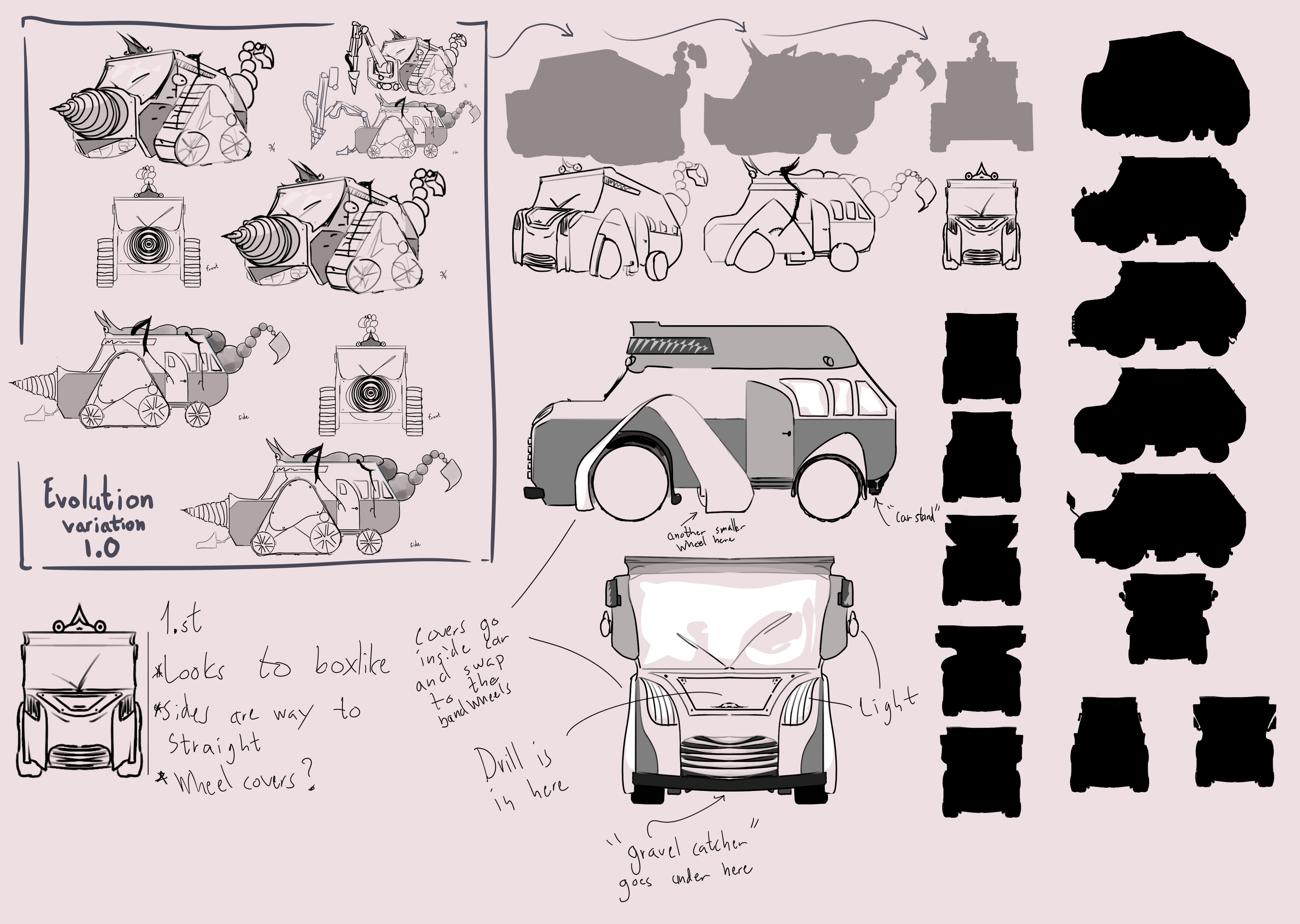 early exploration for underground van