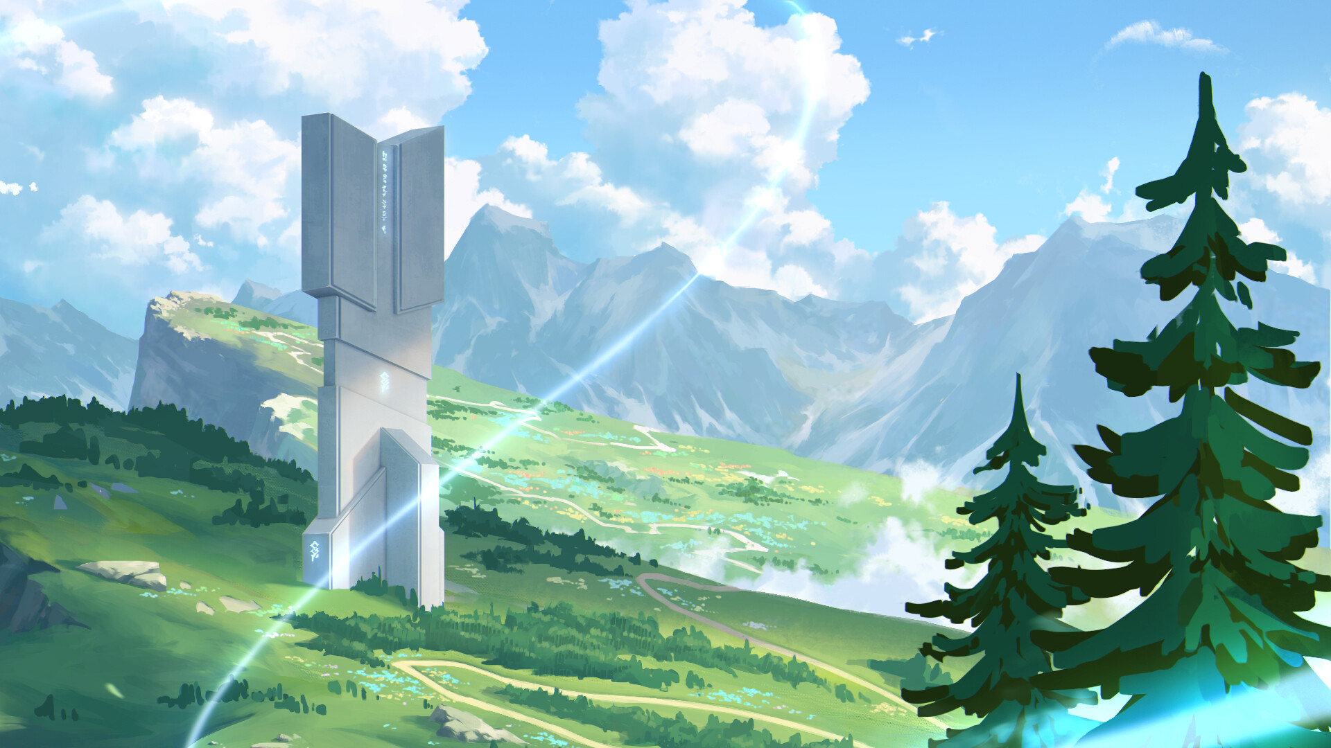 ZiYi Shen - The other side, image size:1920x1080