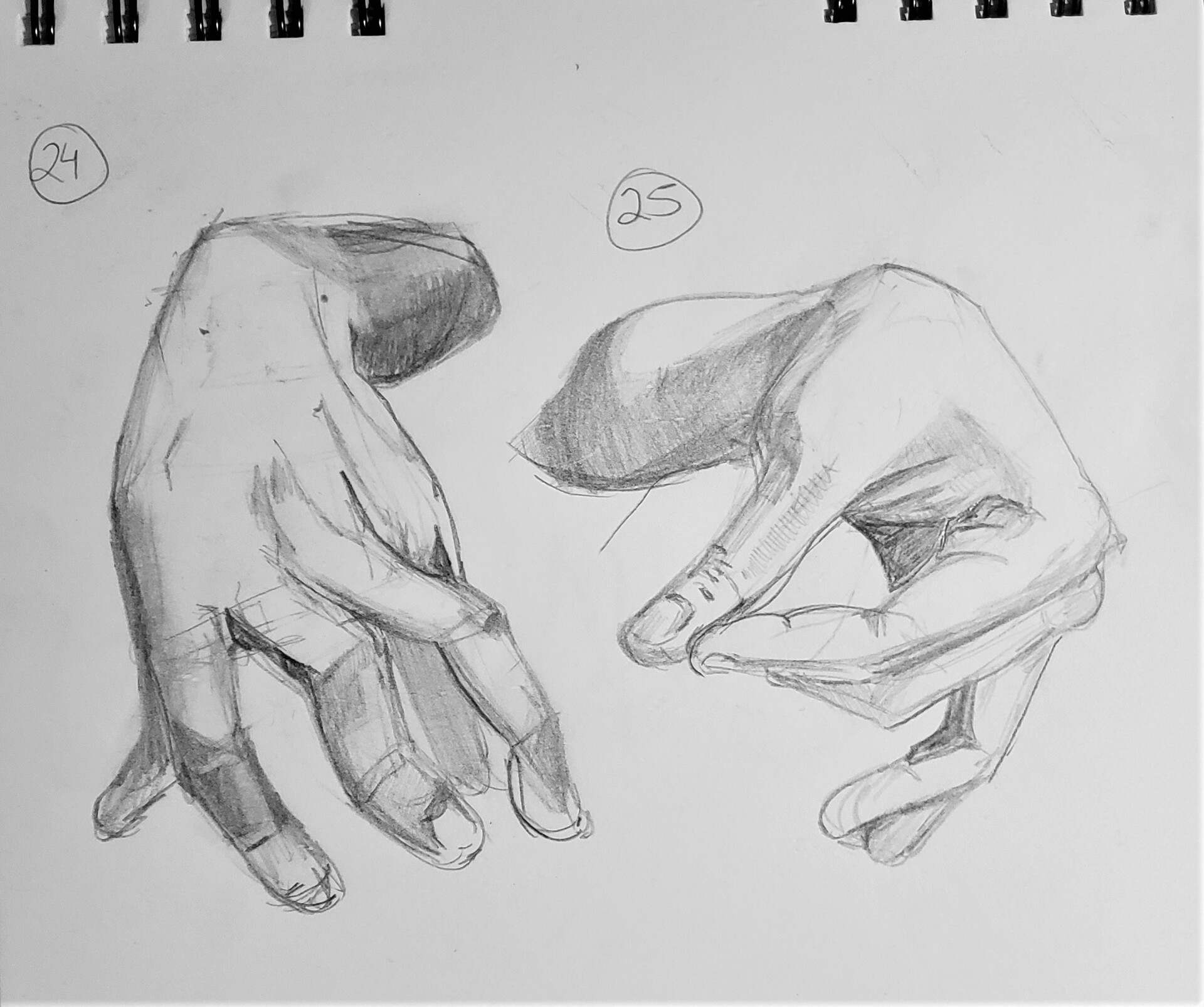 ArtStation - Hand Sketch 3
