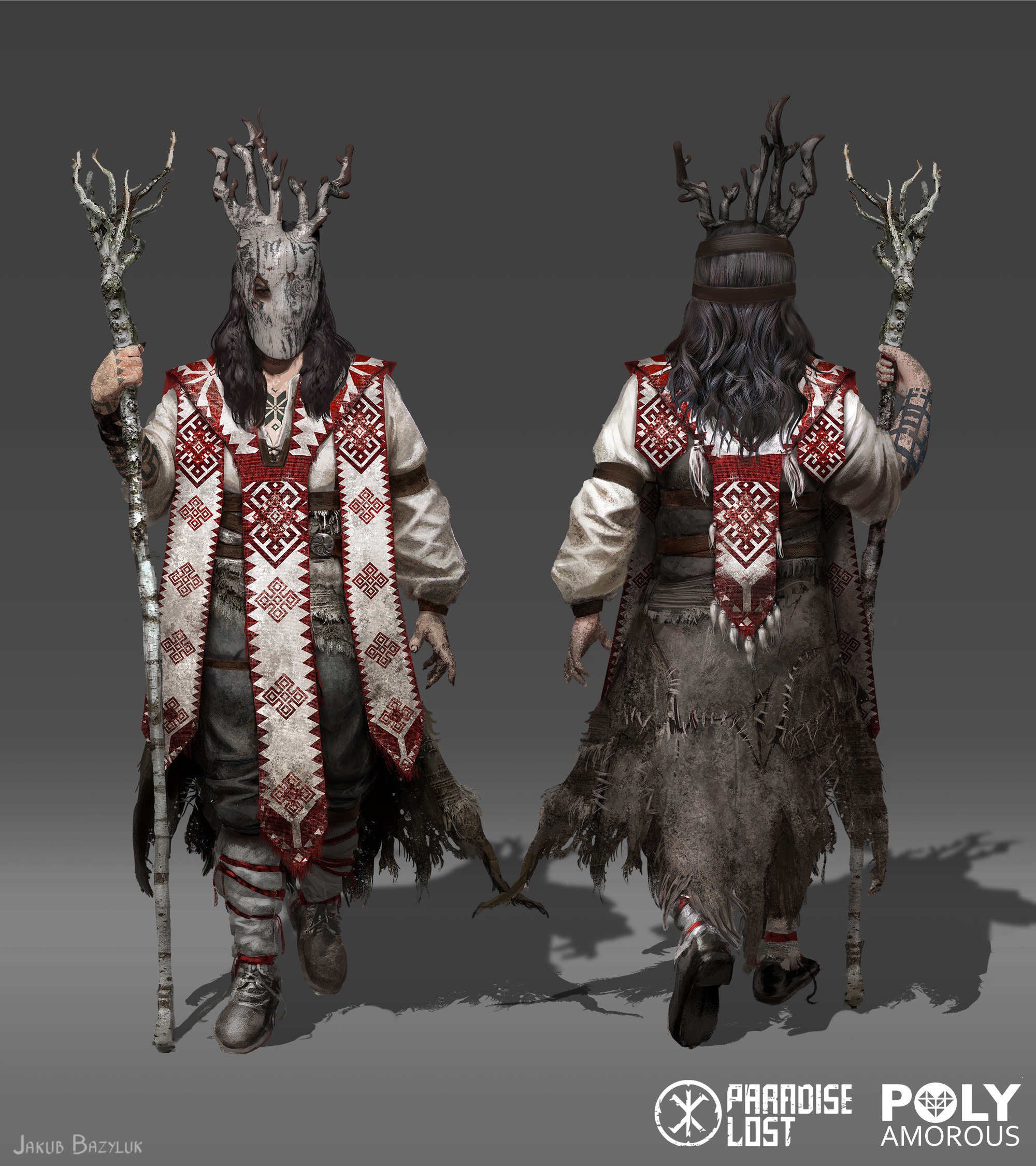 Old Lucjan with mask variation
