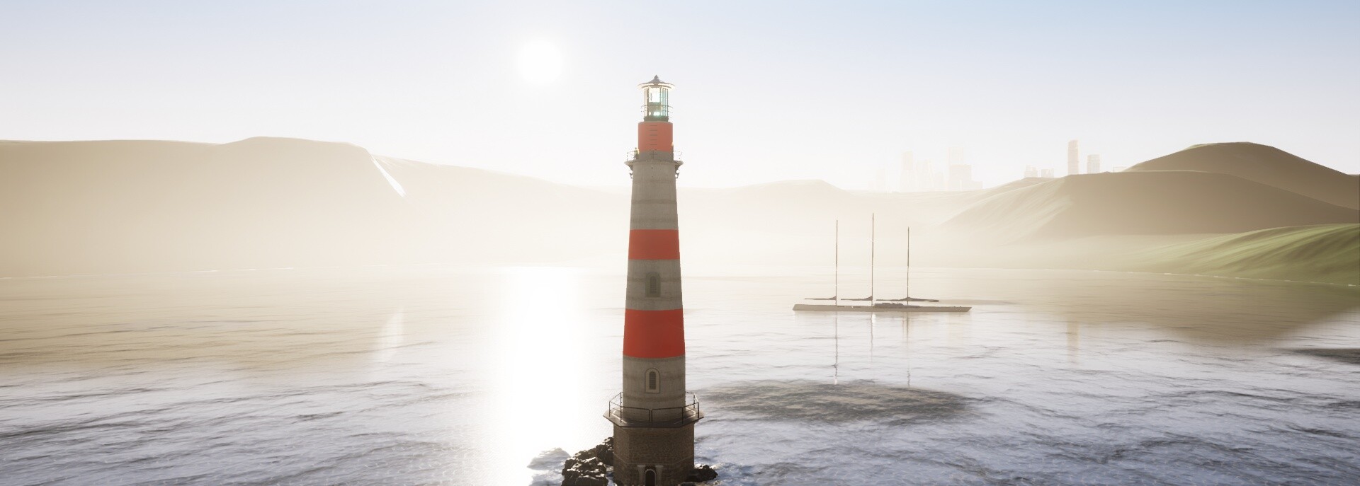 ArtStation Lighthouse effect