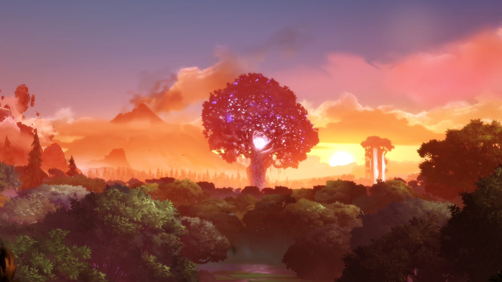 ArtStation - Ori and the Blind Forest - Spirit Tree