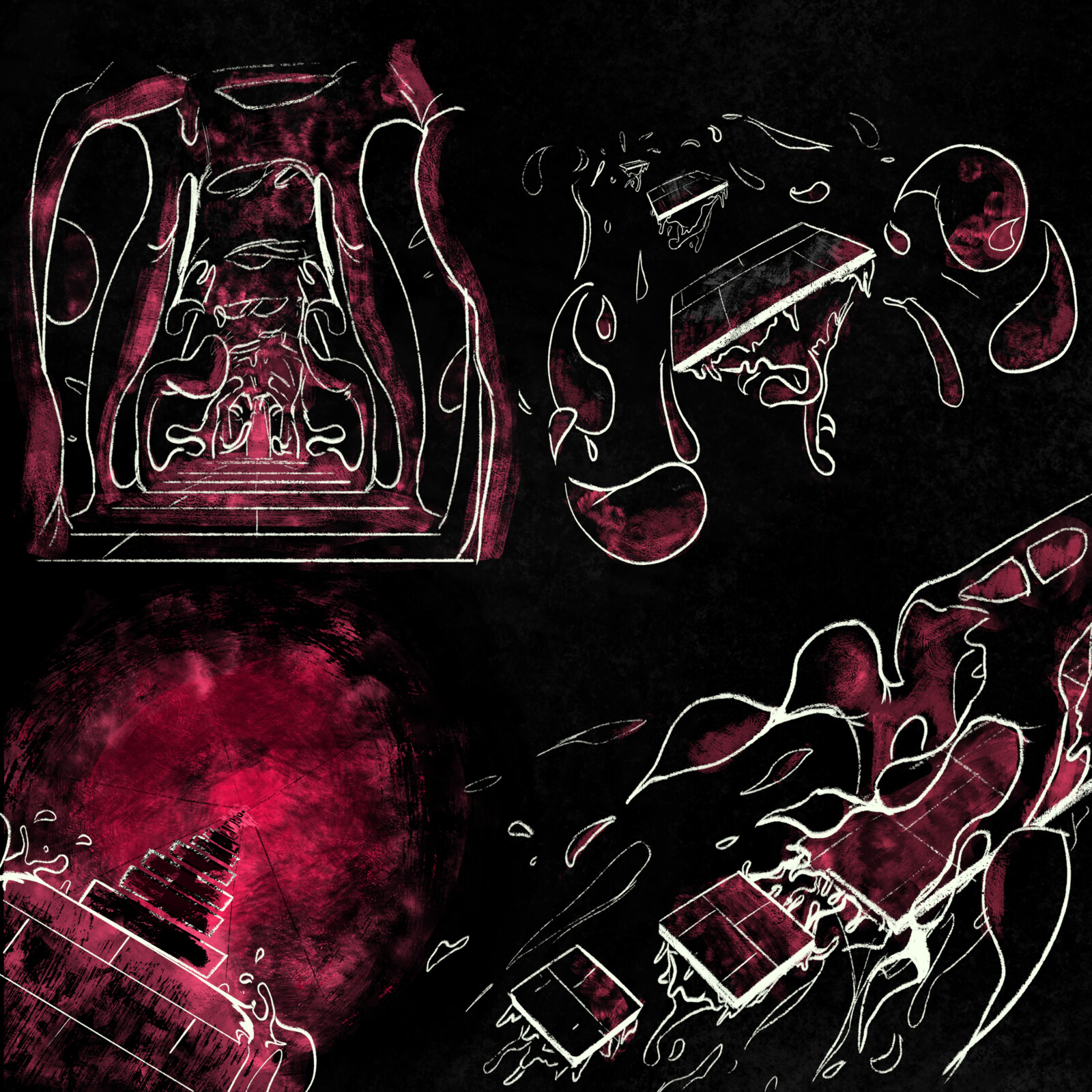 "The Psychonaut" environment concepts
