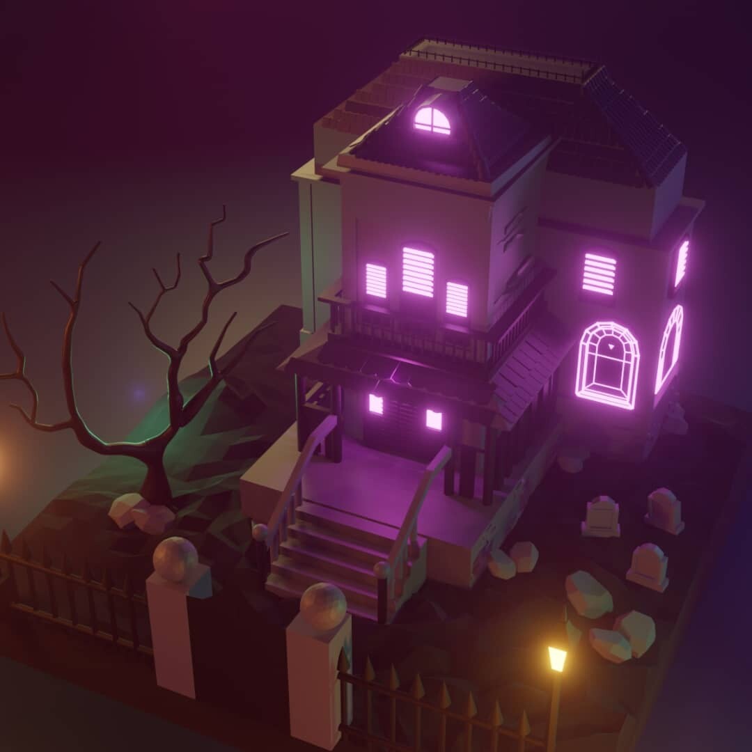 ArtStation Horror House