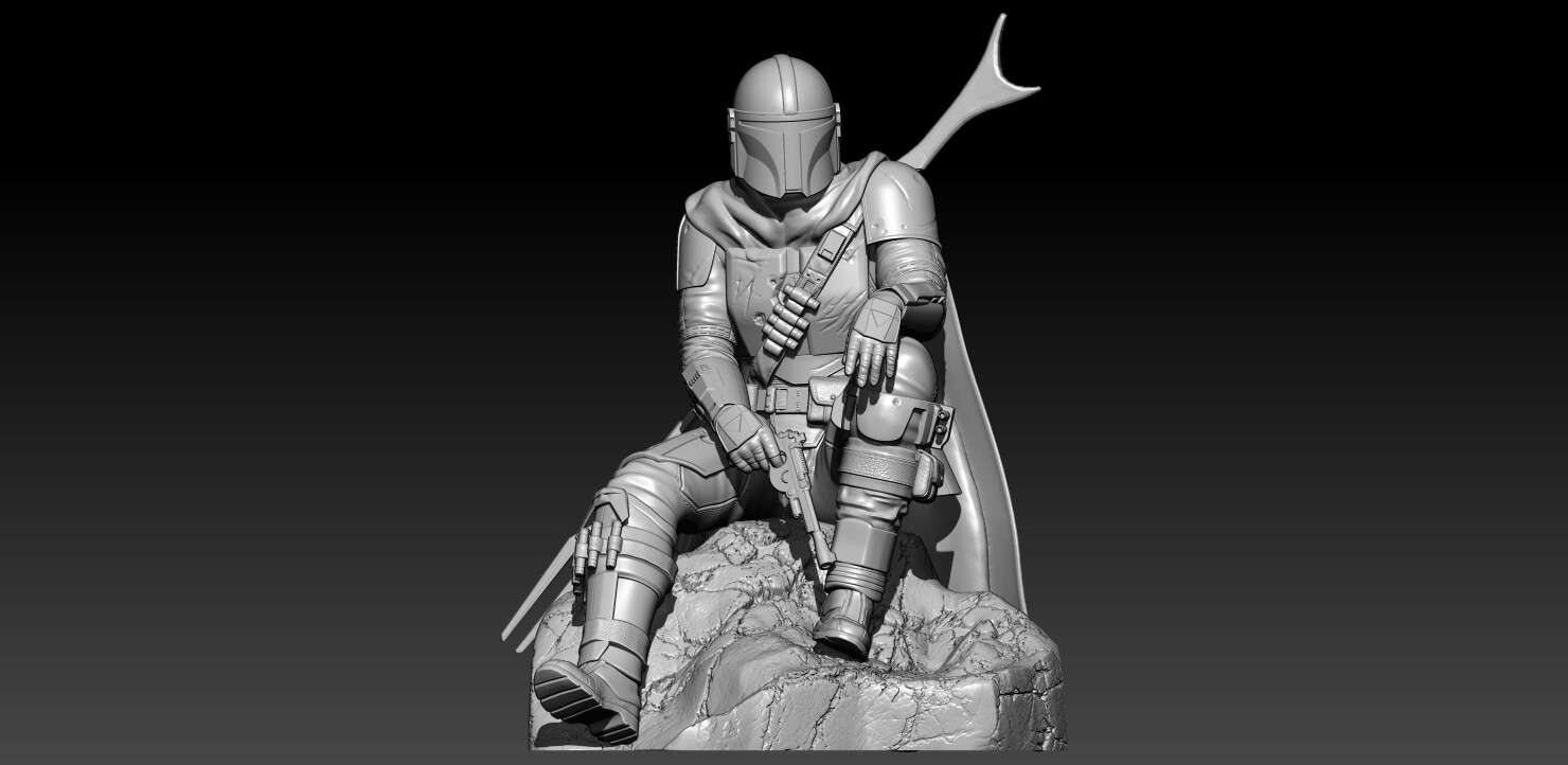 The Mandalorian Saison 1 Broken and whole armor | 3D Print Model