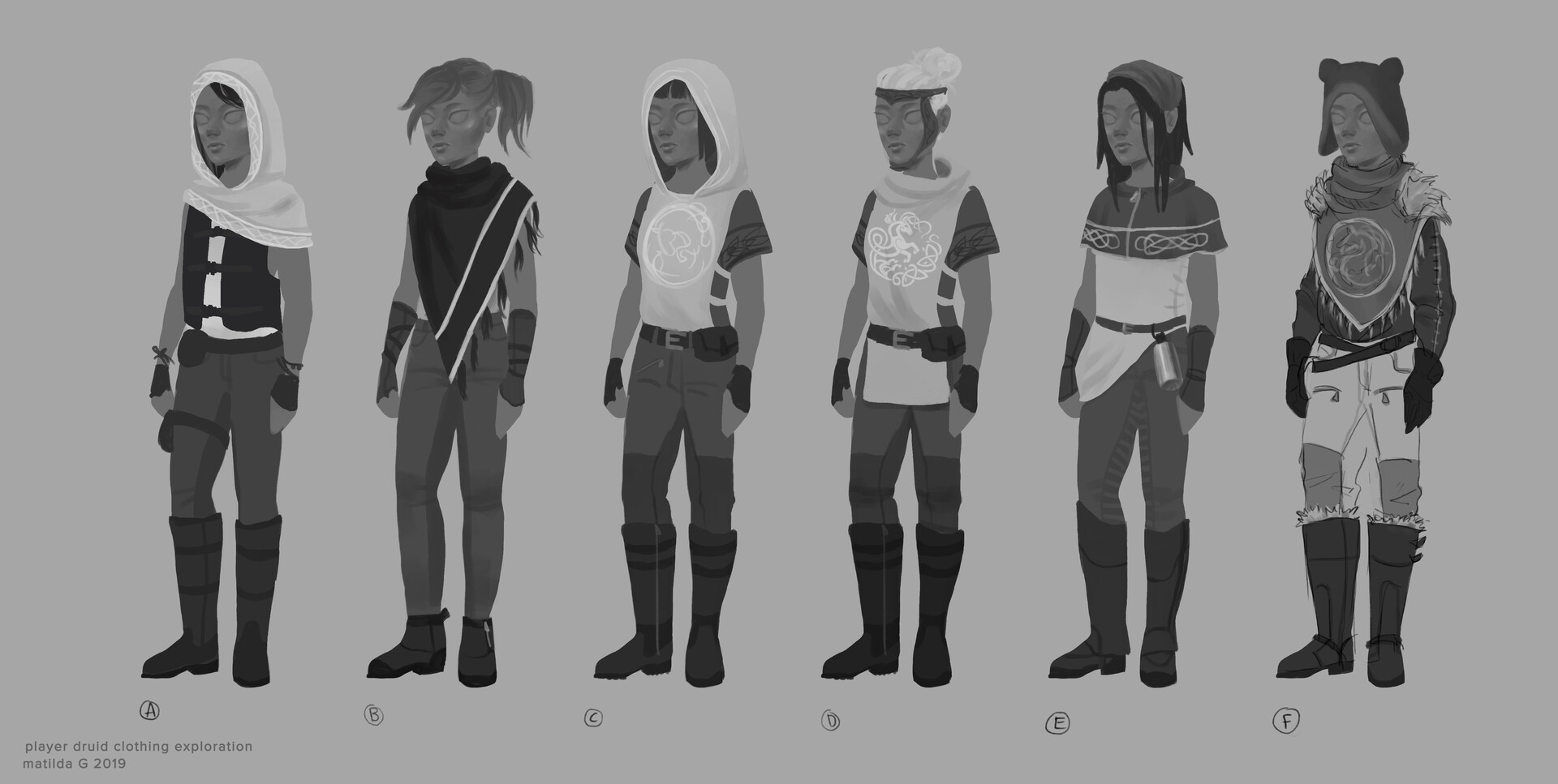 Matilda Geijer Druid clothing exploration