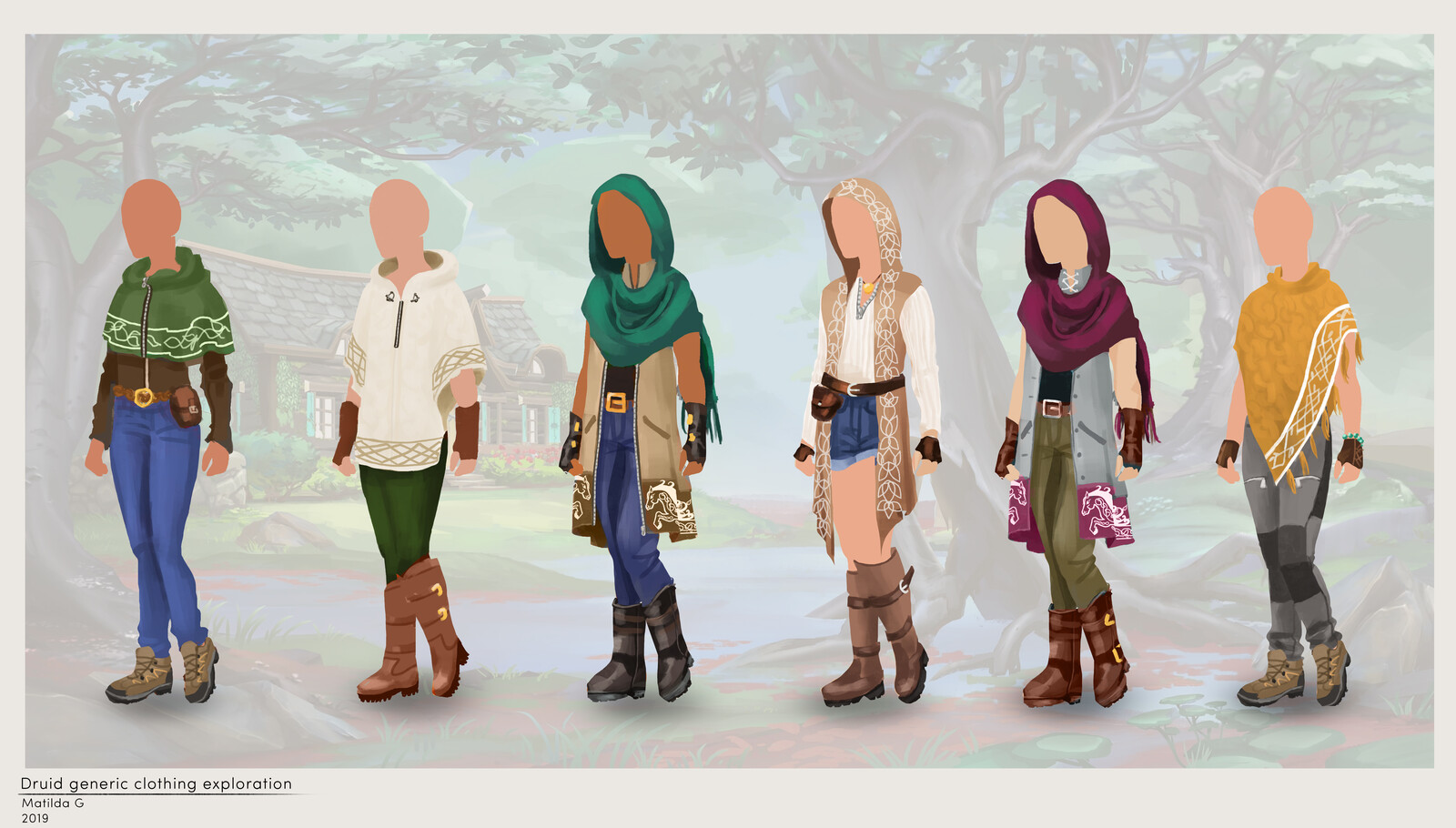 Matilda Geijer Druid clothing exploration
