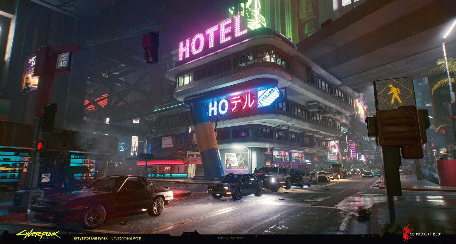 Krzysiek Burzyński - Cyberpunk 2077 | Area of Japantown Krzysiek Burzyński - Cyberpunk 2077 | Area of Japantown