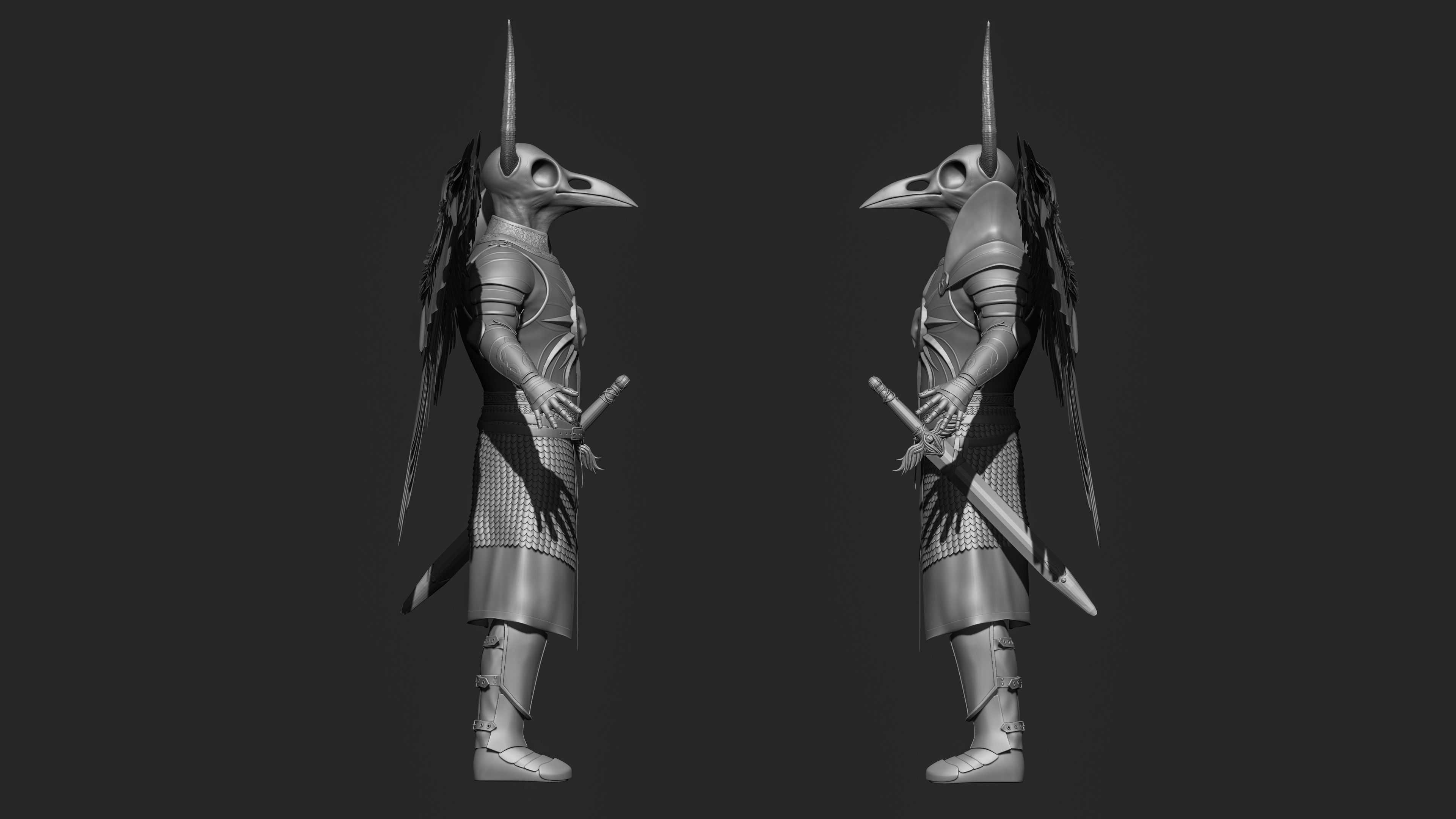 Hp model-Zbrush