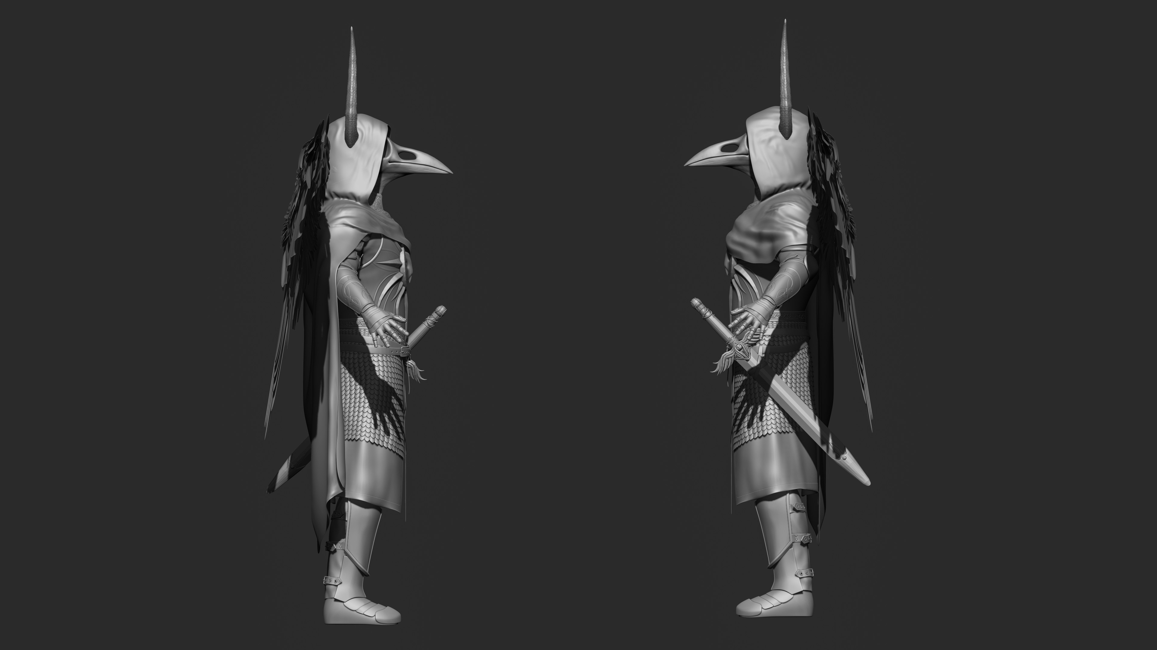 Hp model-Zbrush