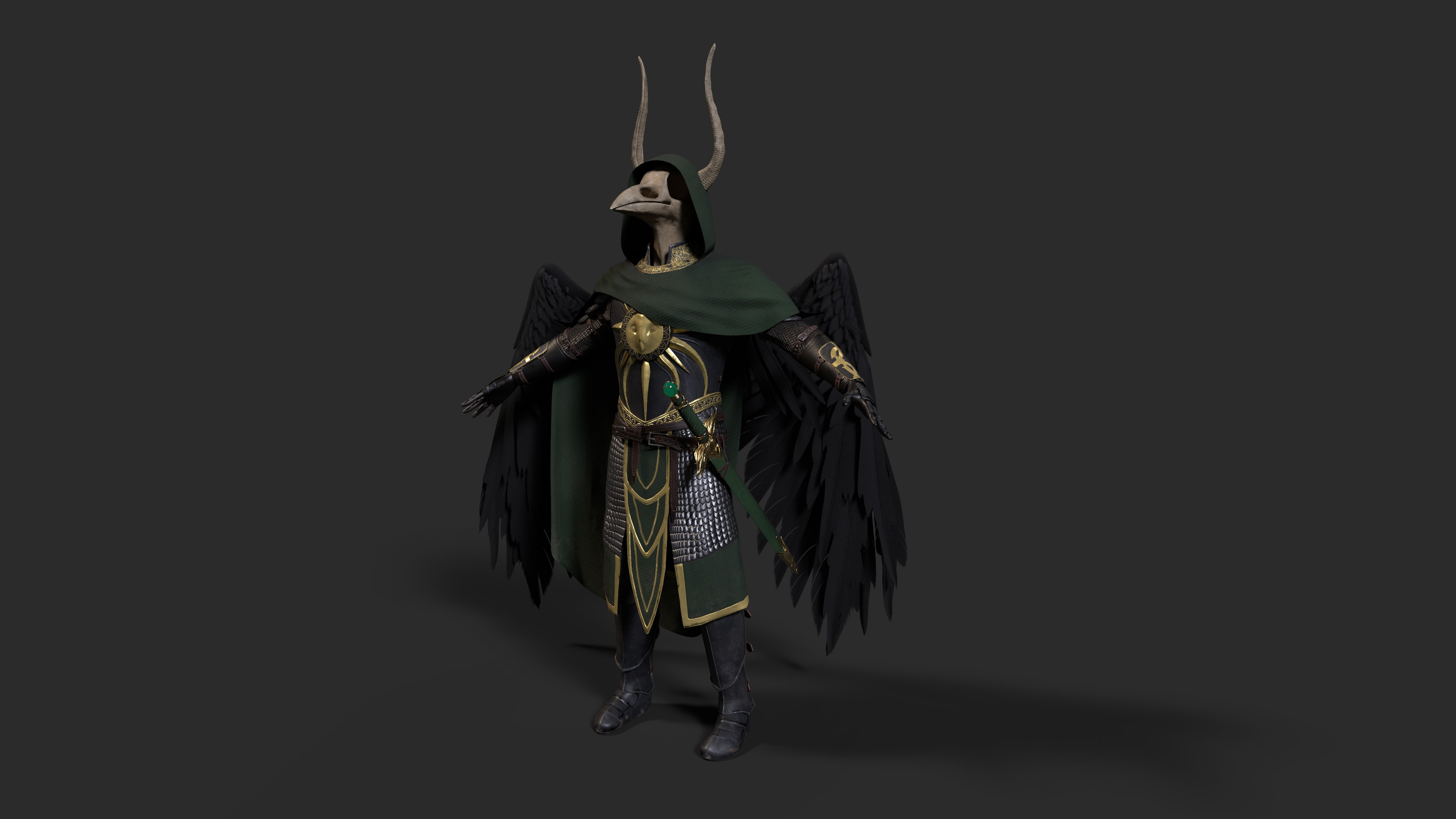 v1 Substance Painter render