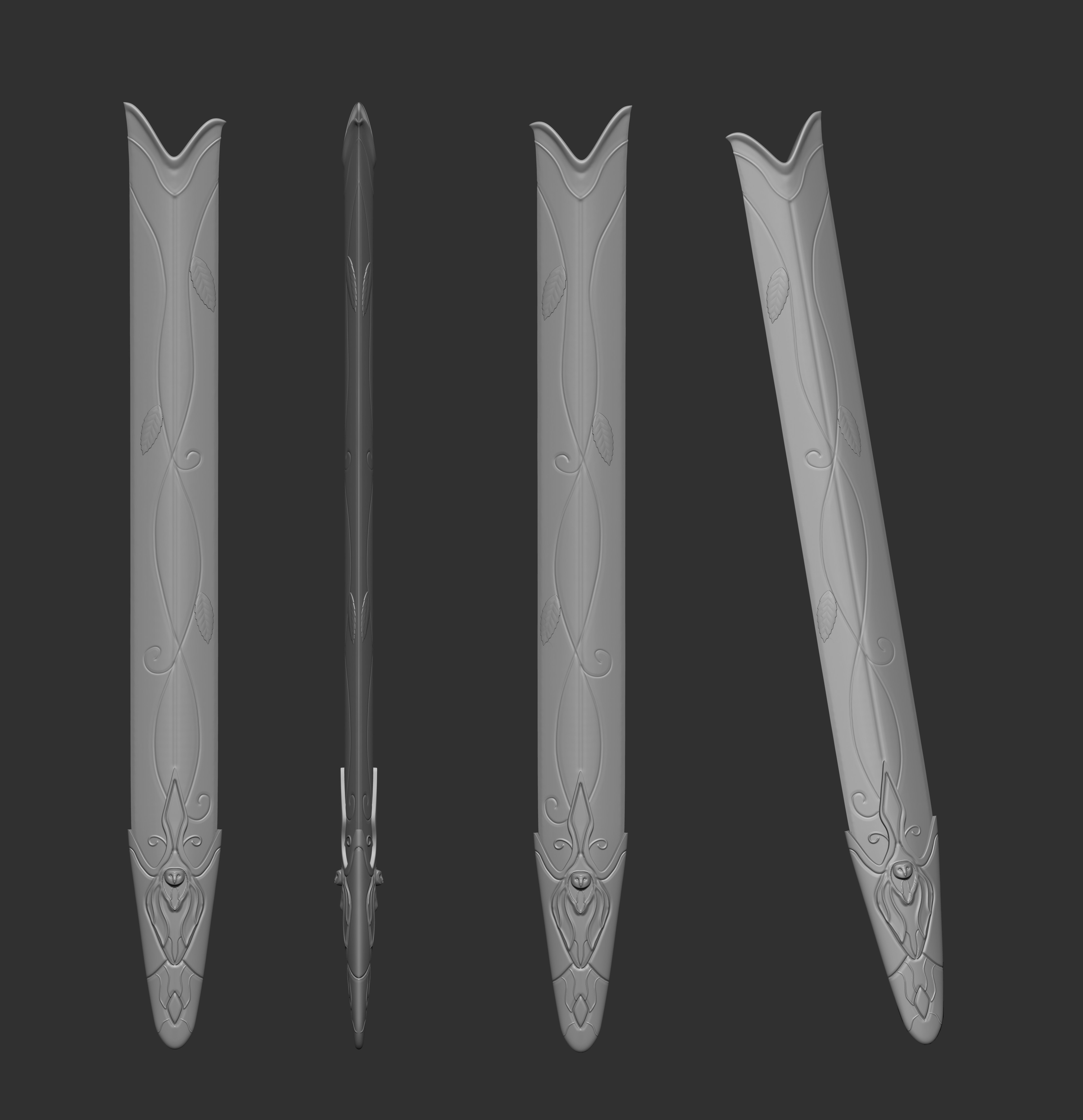 Hp model-Zbrush