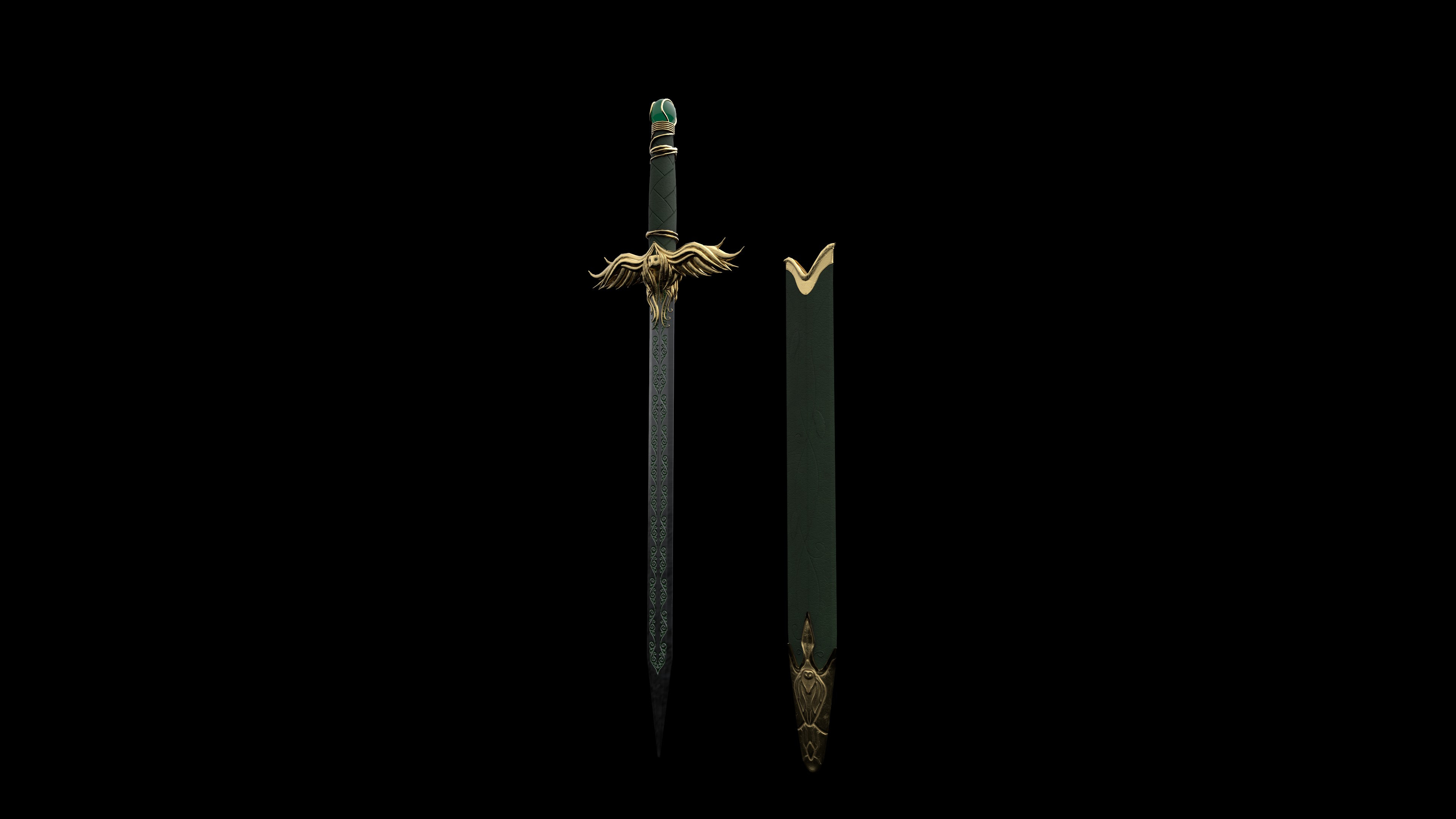 Substance Painter render