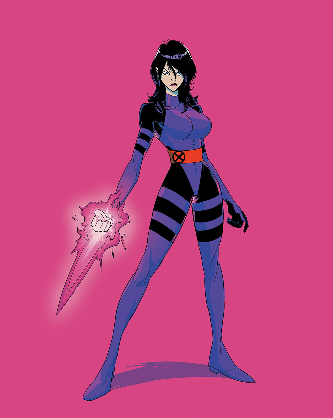 Kwannon 🦋[Psylocke X-Men 2024 Design] Sketch (Commission