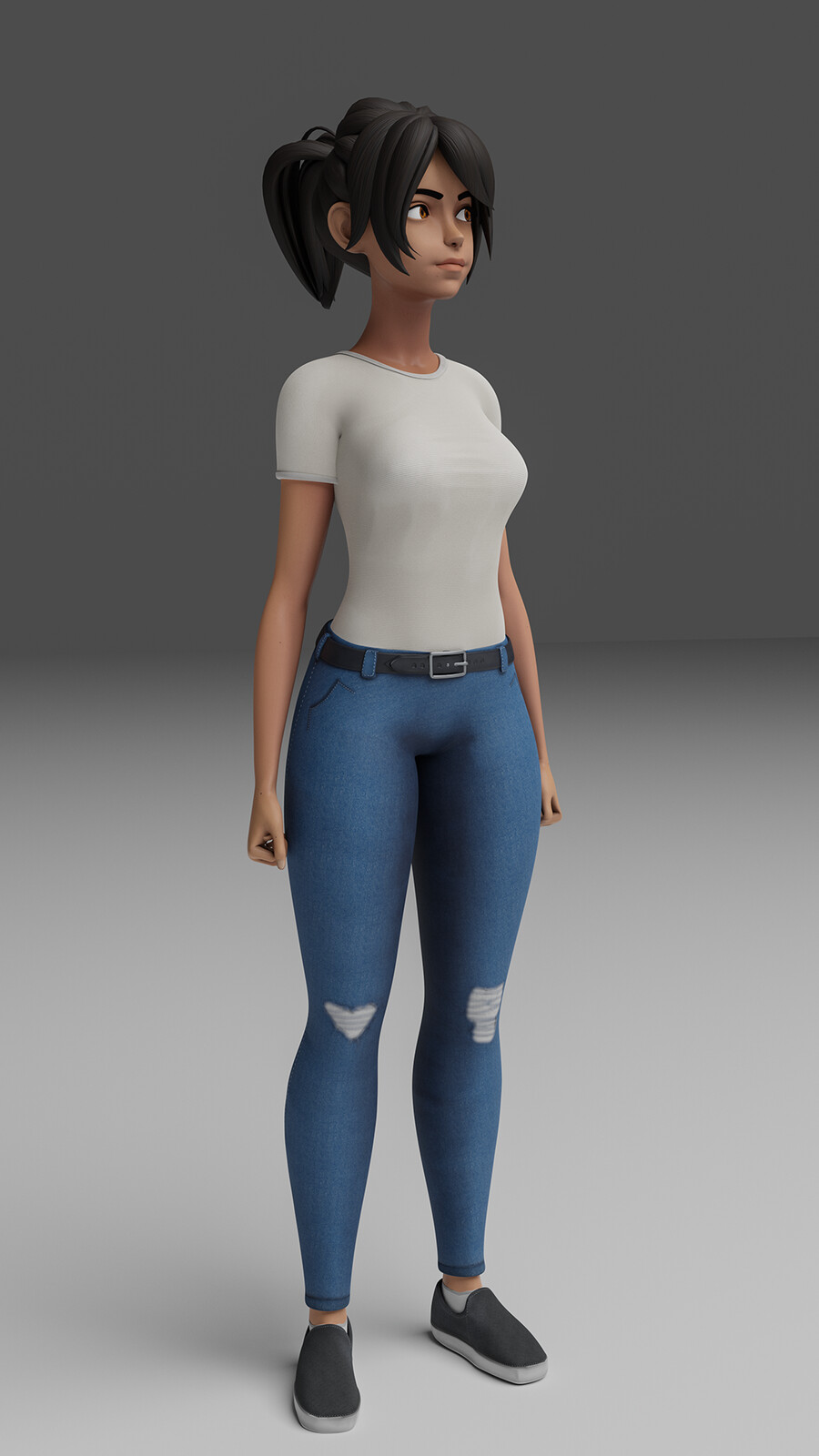 Low Poly model - Blender render