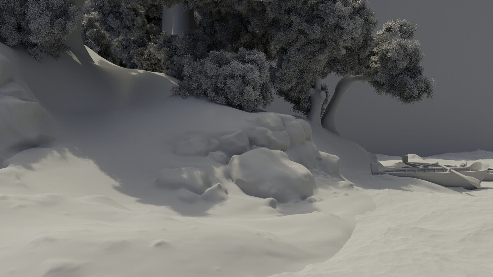Flat Shaded Scene