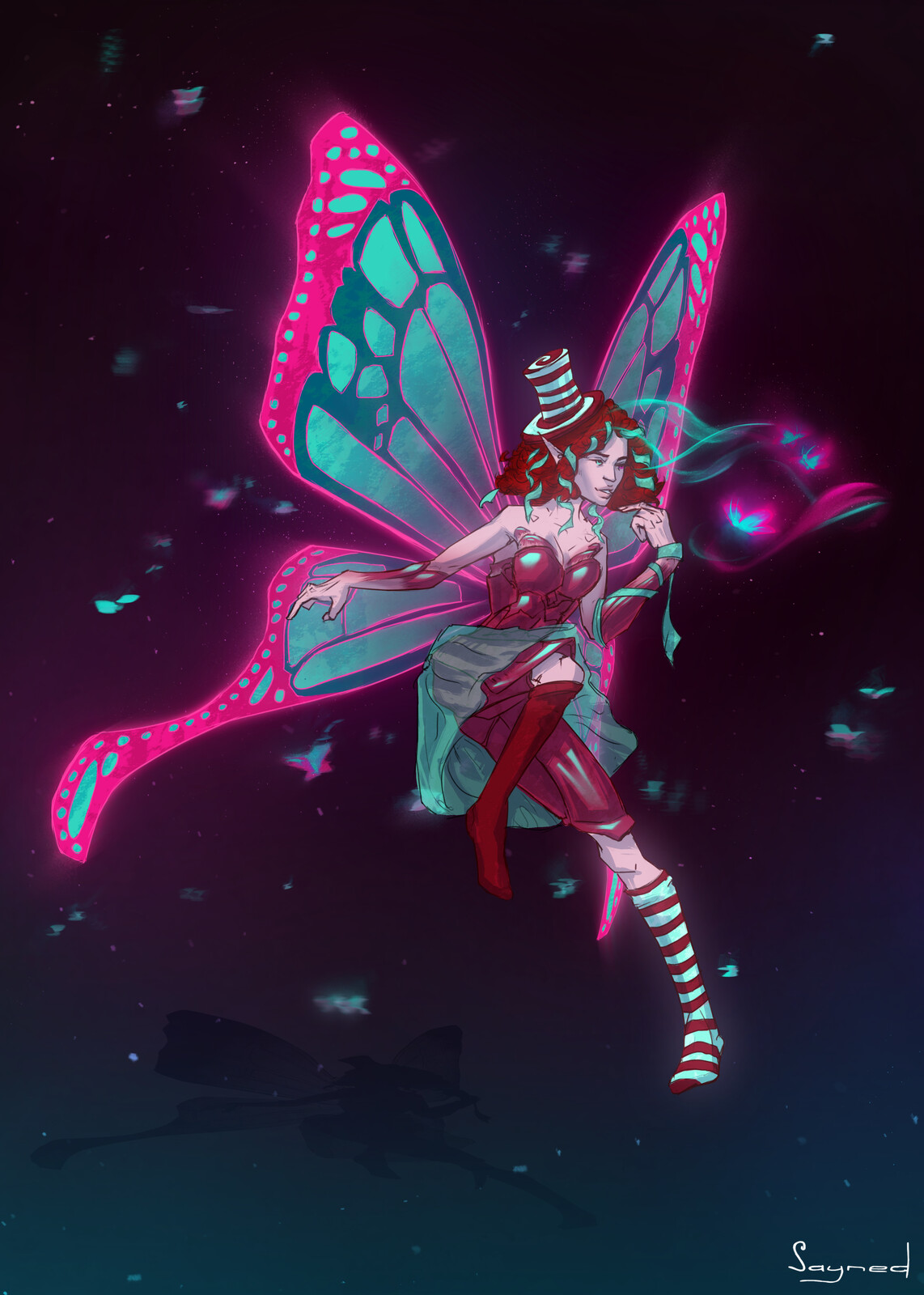 Emelie, psychic fairy