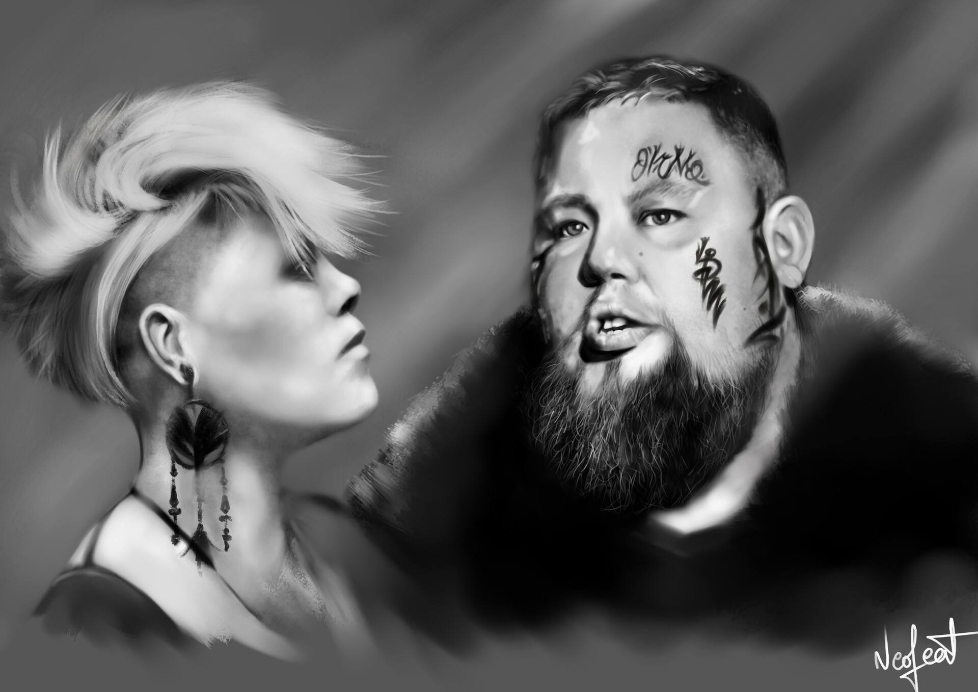 ArtStation Pink/Rag 'n' bone man anywherawayfromhere