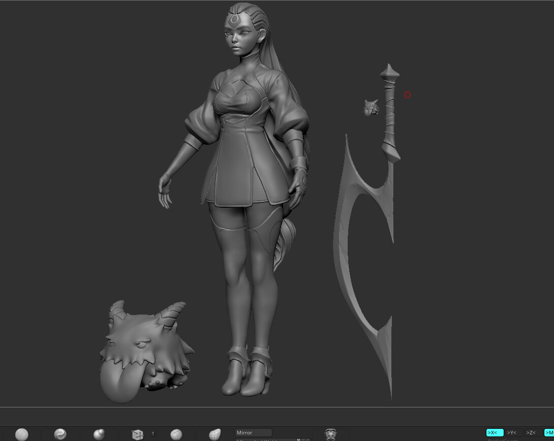 Zbrush view